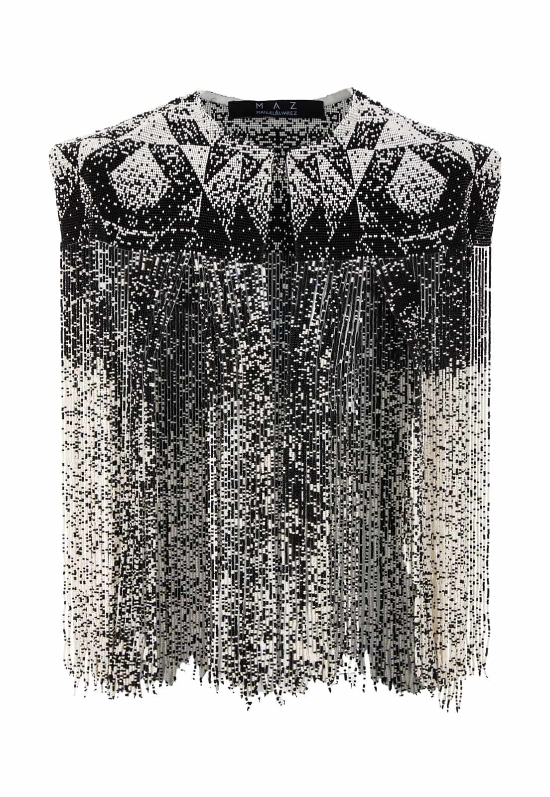 BEADED SHOULDER PADS - miniatura 1