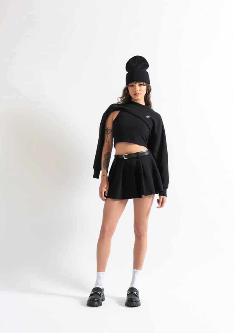 Monclair black crewneck - miniatura 13