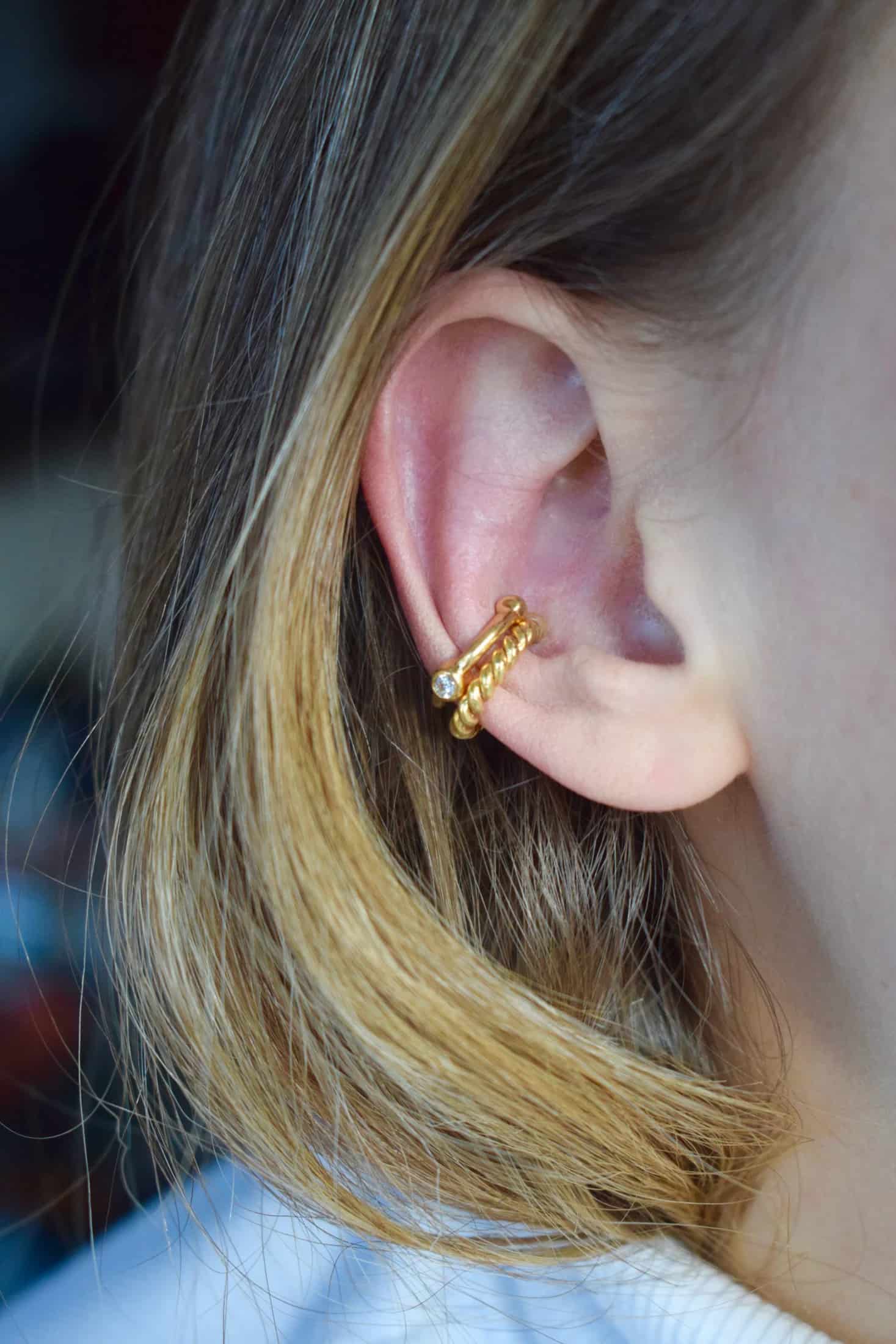 Ear Cuff Circon - miniatura 2