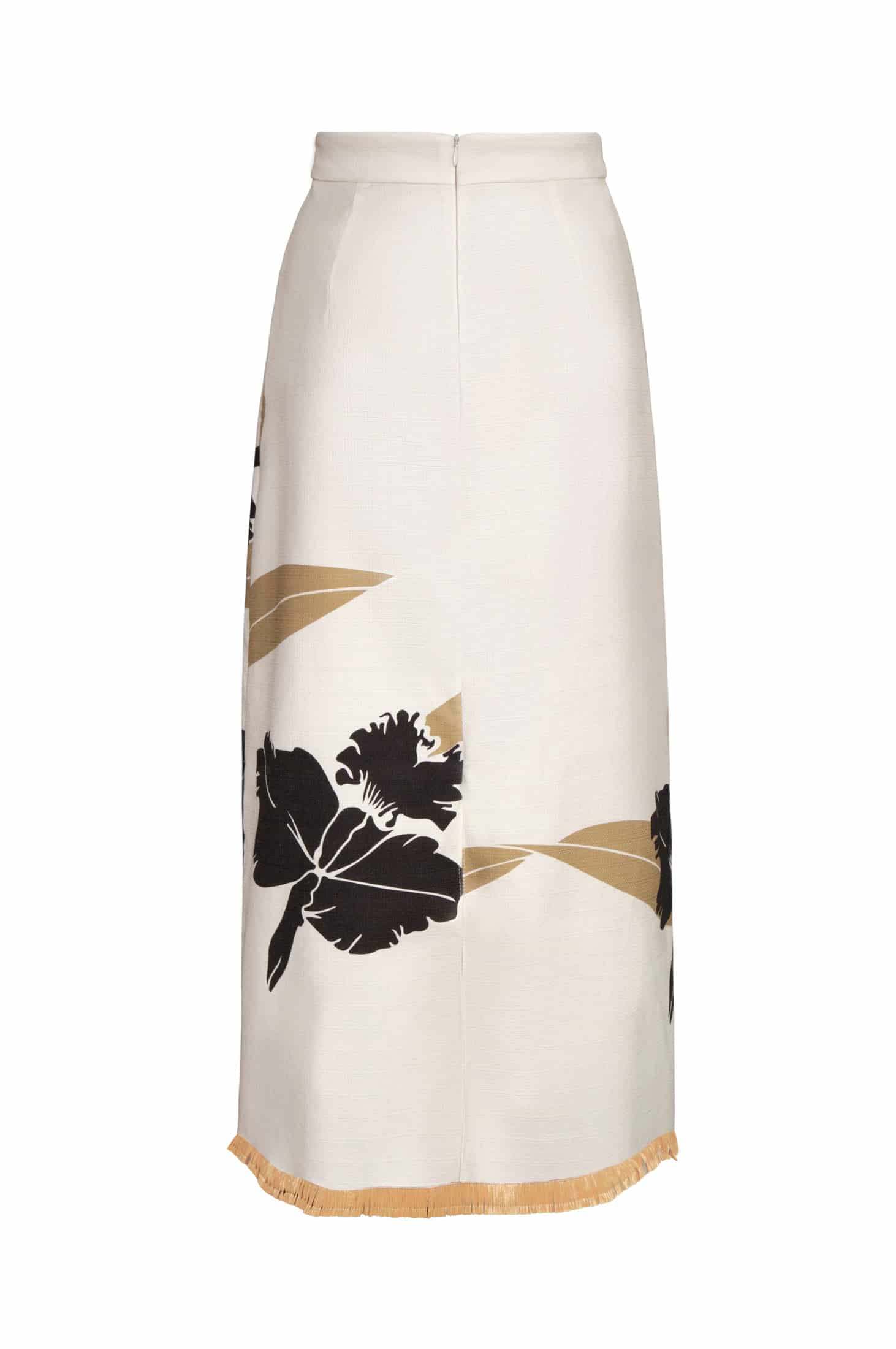 El Carmen Cotton Midi Skirt / Black Orchids - miniatura 3