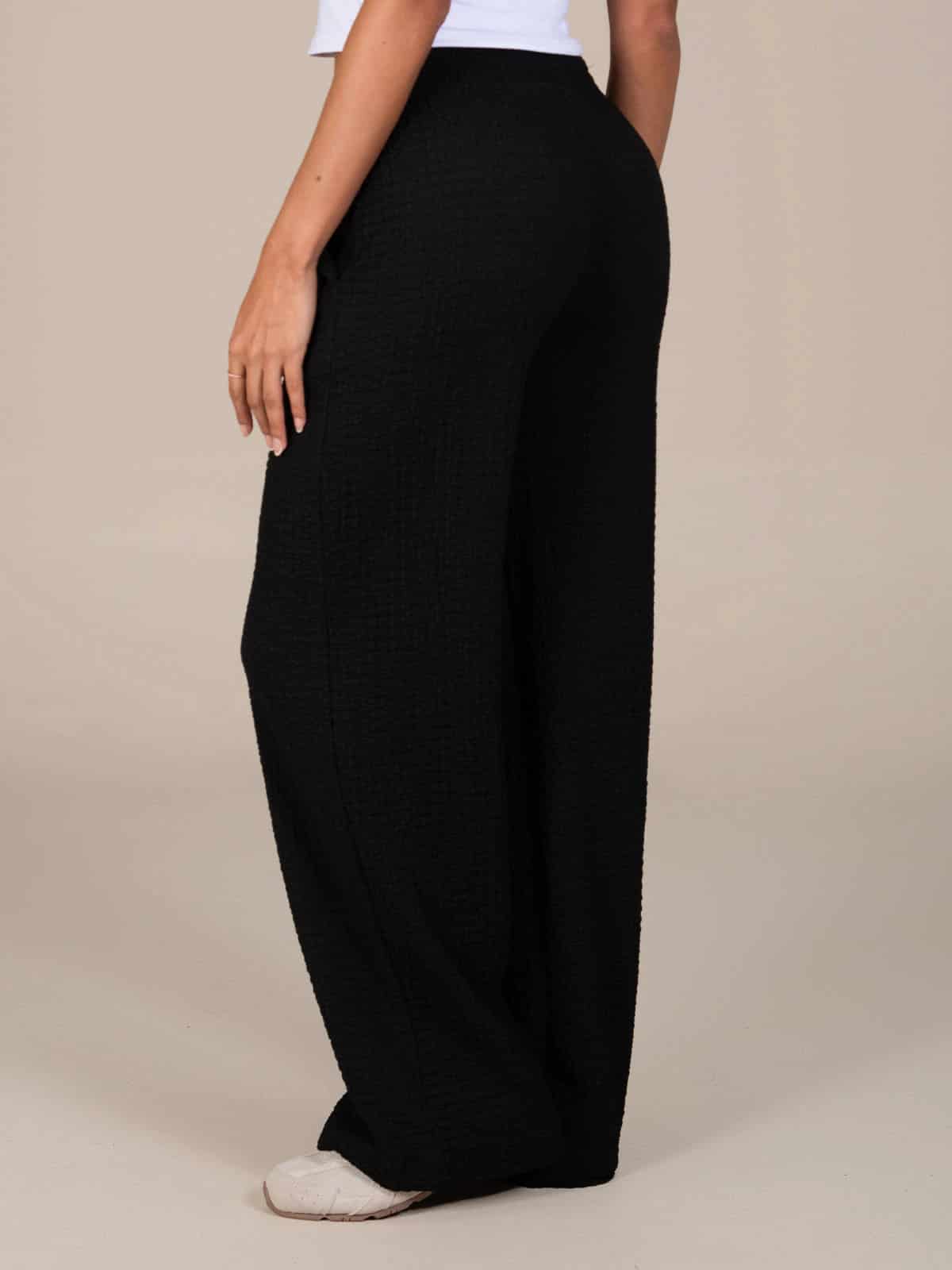 Pantalon alena leyva negro - miniatura 3