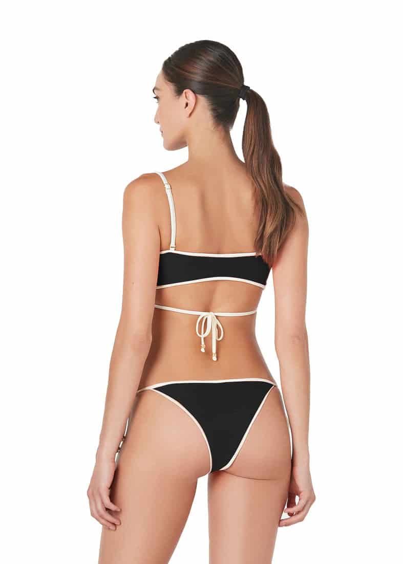 Top de Bikini Cora Black - miniatura 2