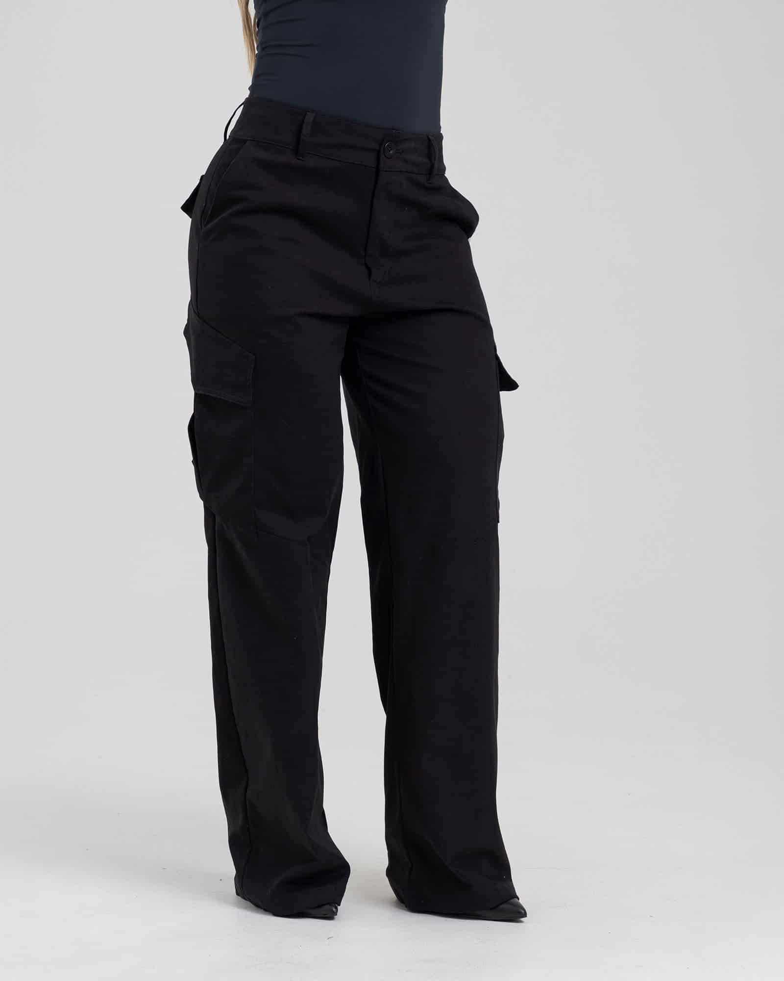 Cargo pant negro new dawn FIBER - miniatura 2