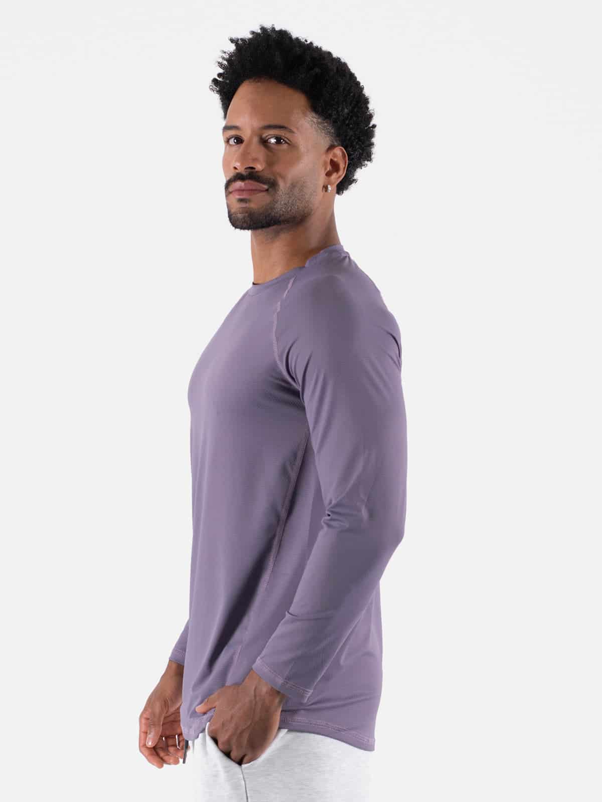 Camibuzo terry hombre morado - miniatura 2