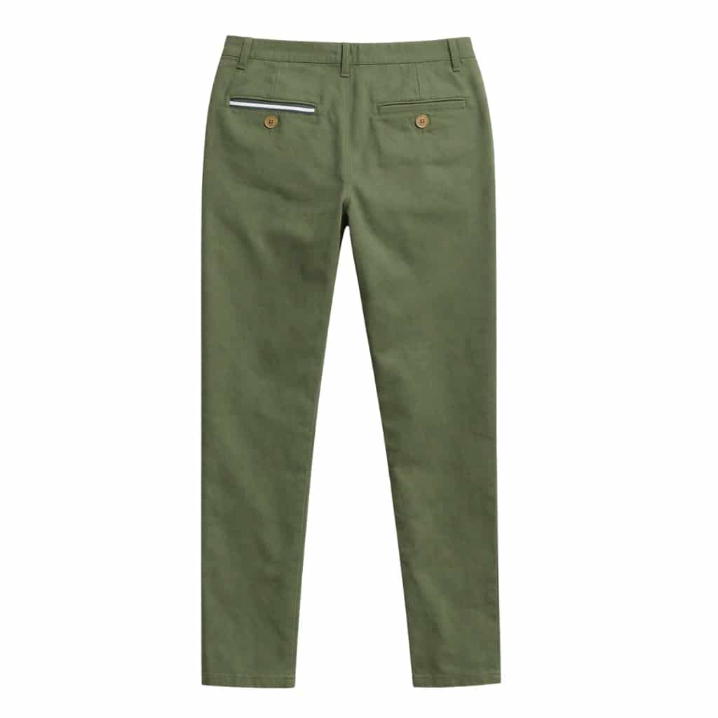 NUOVO - Pantalón prepster classic fit elástico - Militare - miniatura 3
