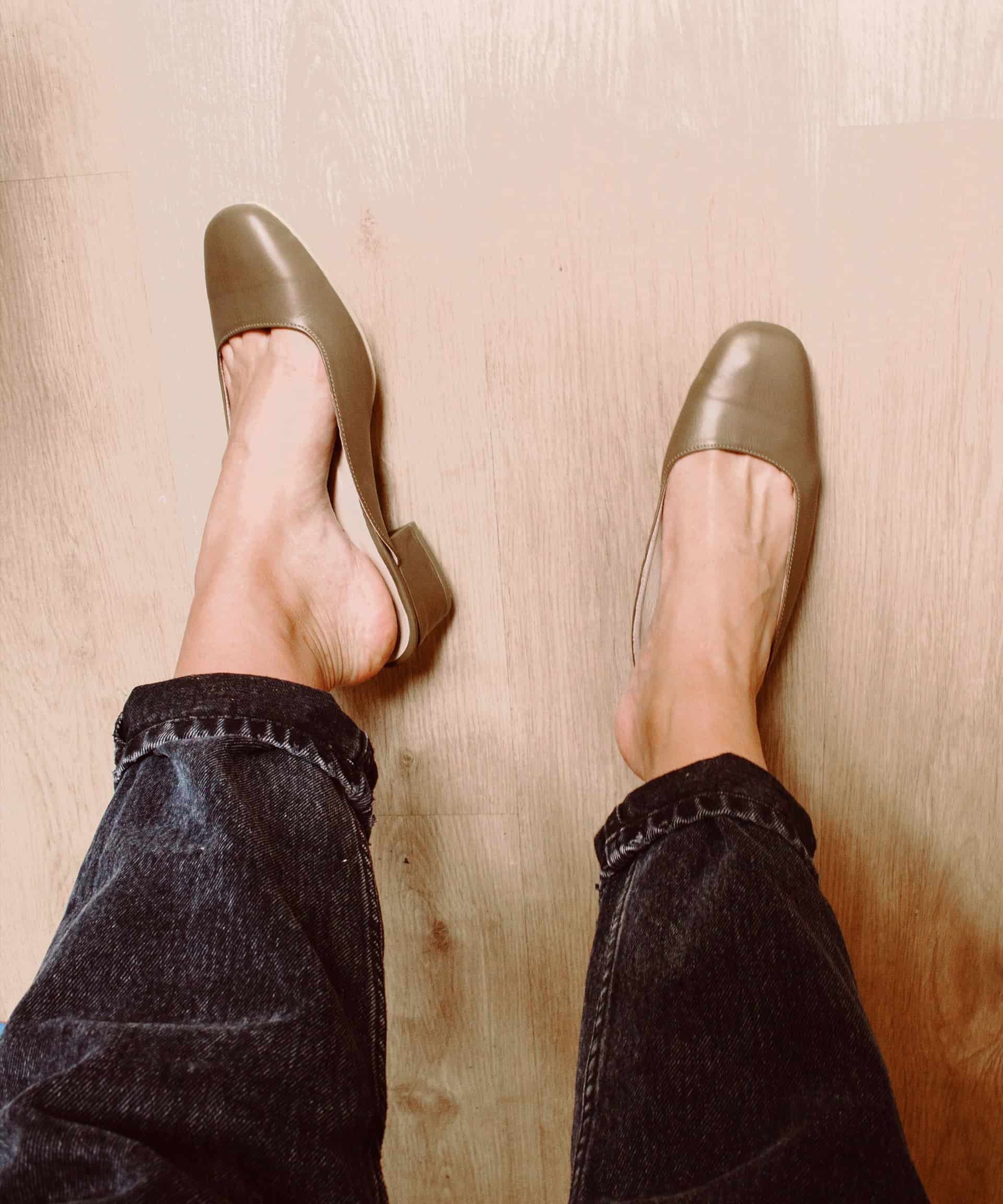 Classic Mule Sandals - Taupé - miniatura 3
