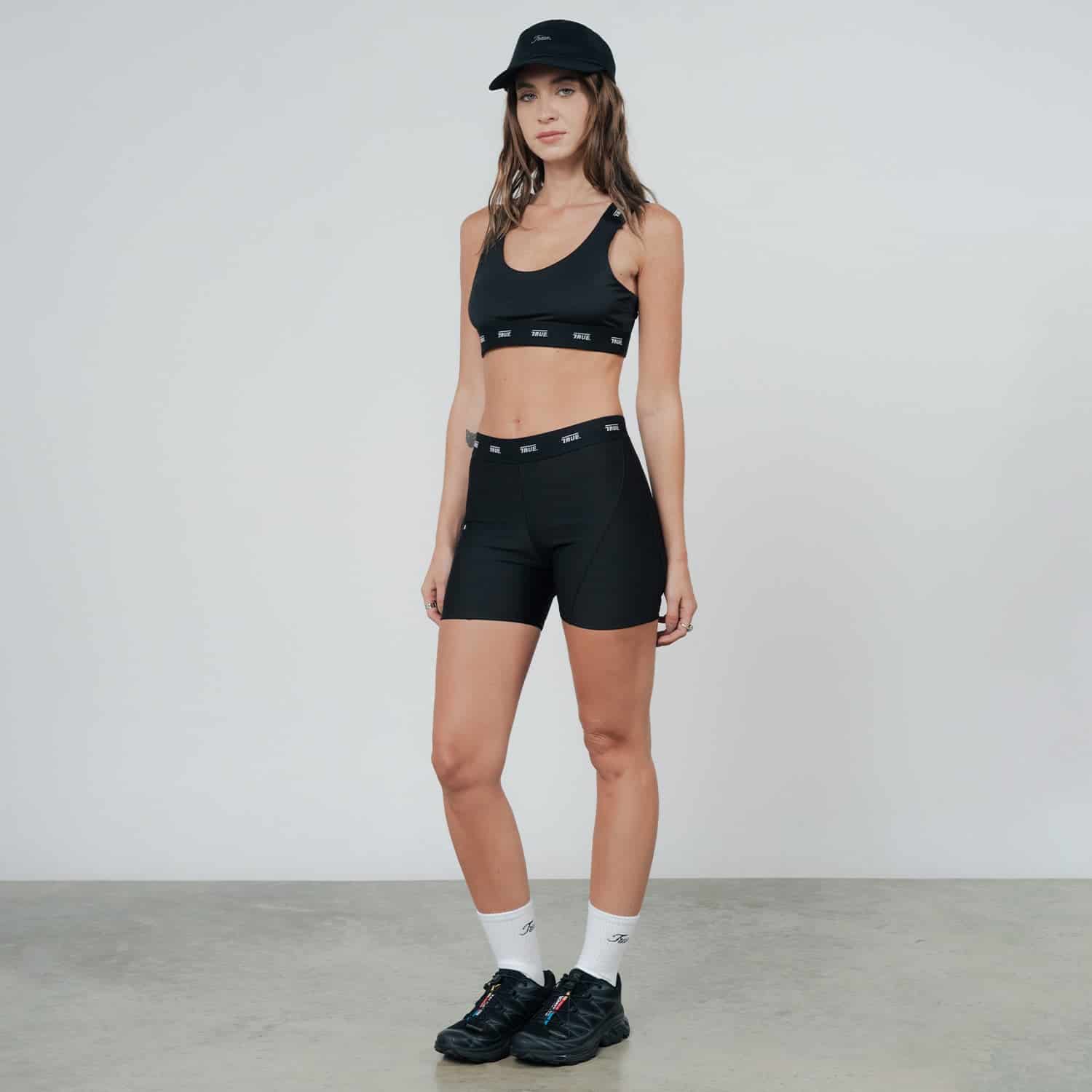 True Active Elastic Biker - Black - miniatura 3