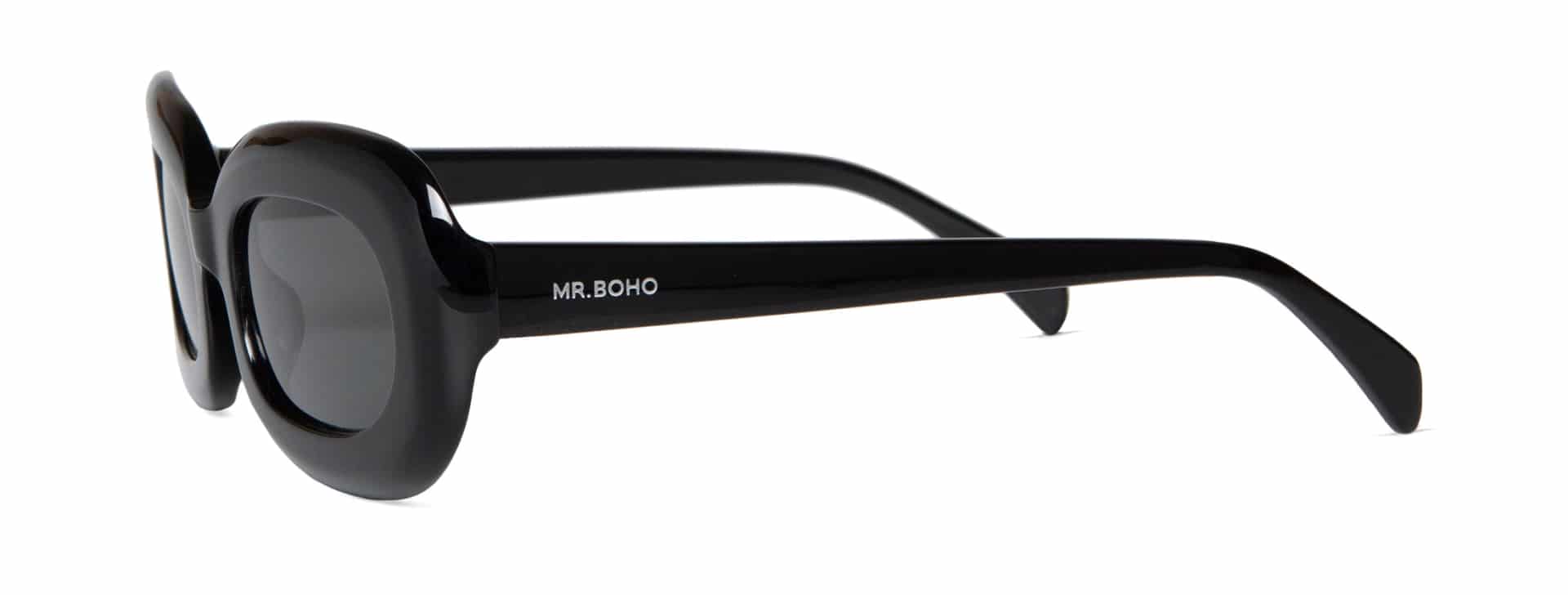 PALERMO BLACK WITH CLASSICAL LENSES - miniatura 3