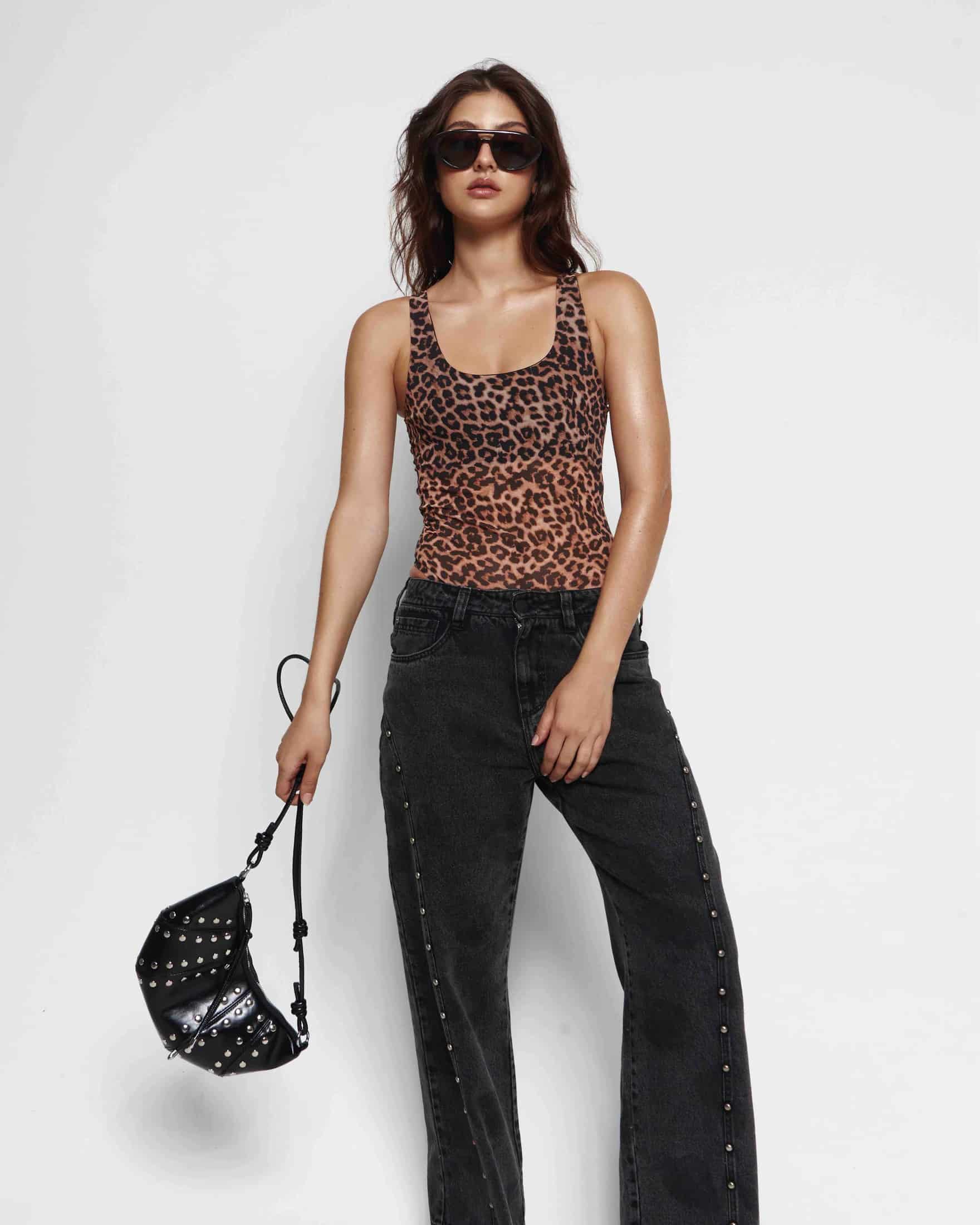LEOPARD BODYSUIT - miniatura 6