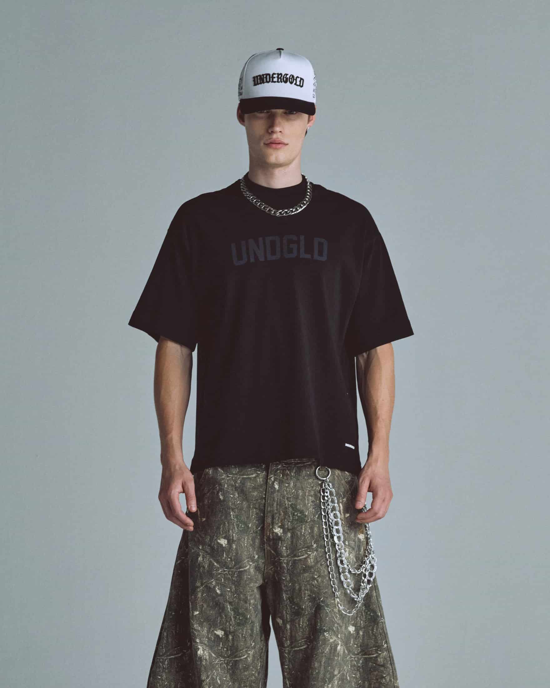 Basics UNDGLD Boxy Fit Tshirt Black - miniatura 2