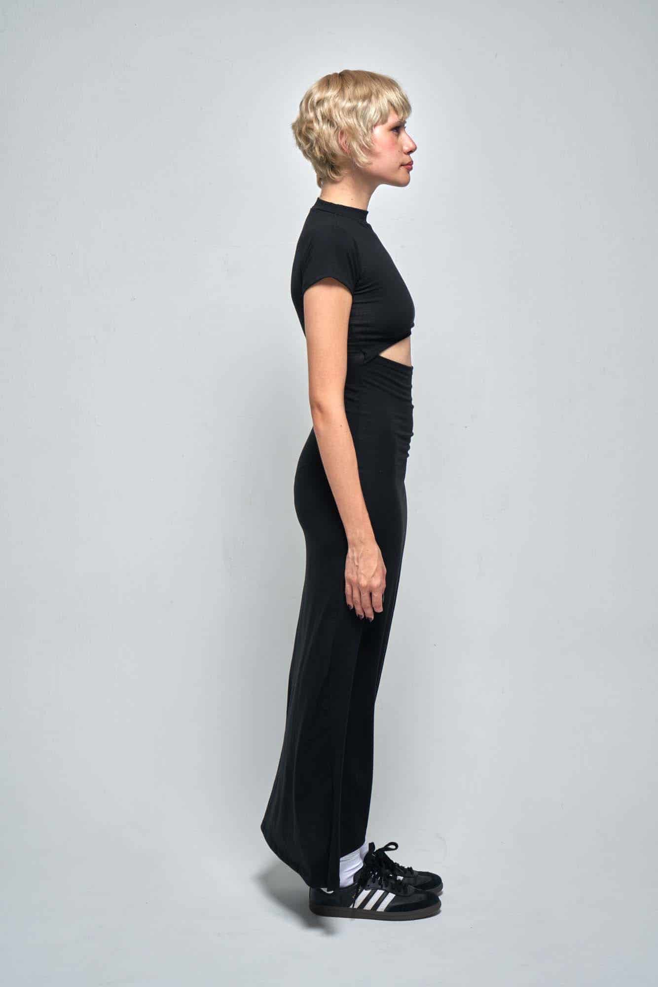 AURORA BLACK DRESS - miniatura 2