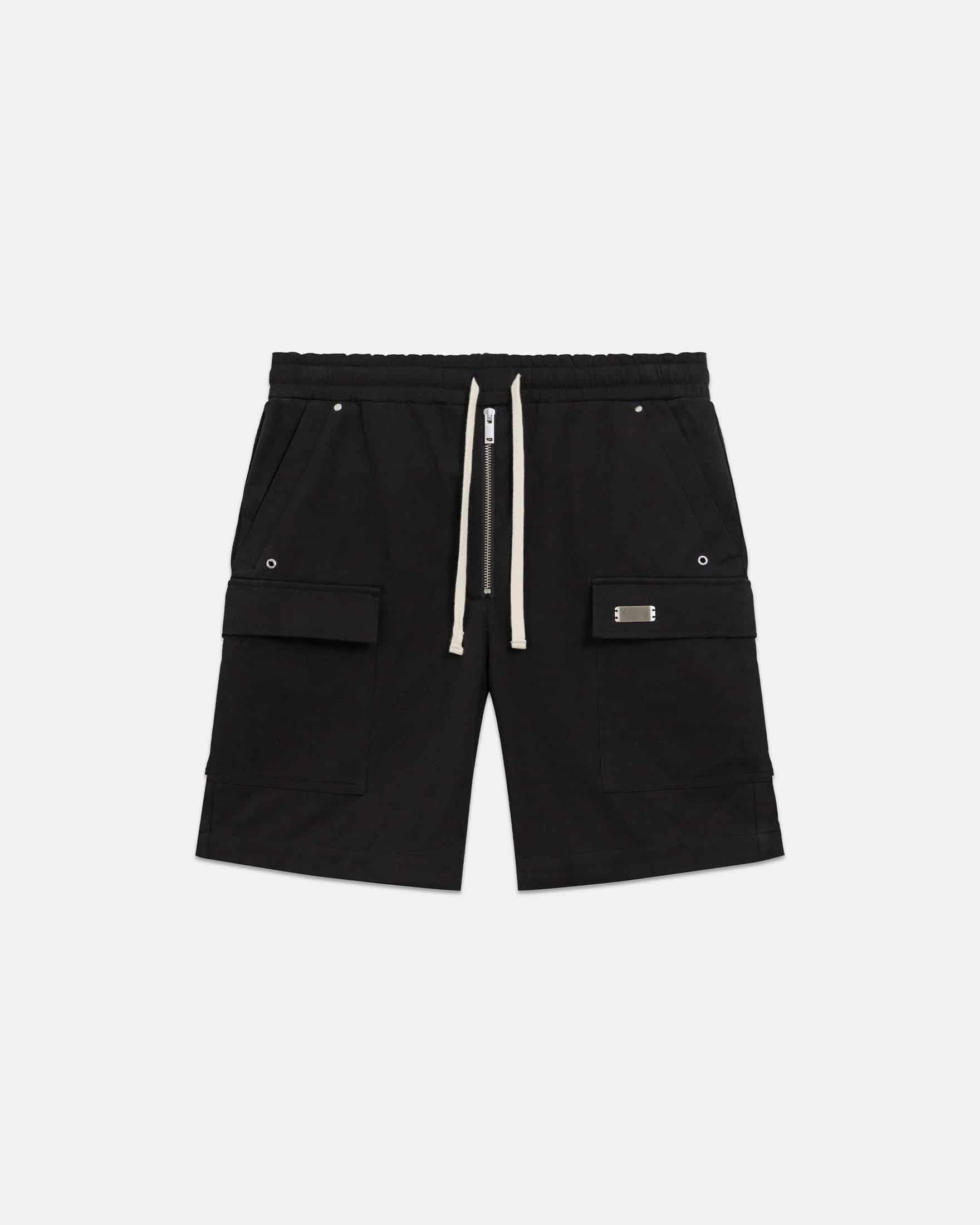 Basics Utility Zippered Shorts Black - miniatura 1
