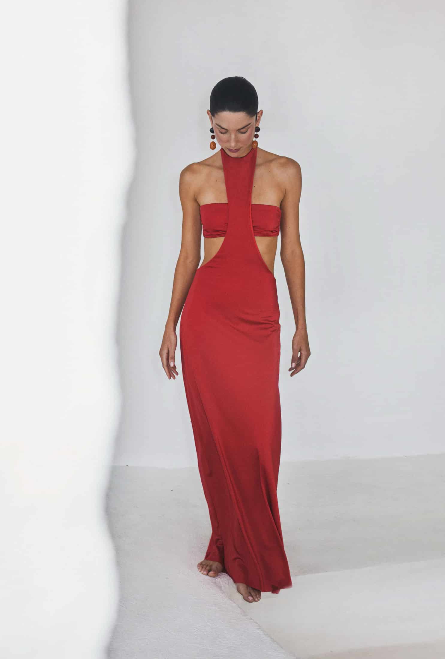 Vestido Mujer Marti Escarlata - miniatura 2