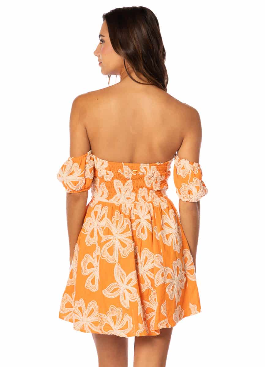 Maaji Tangerine Bloom Aperol Short Dress - miniatura 2