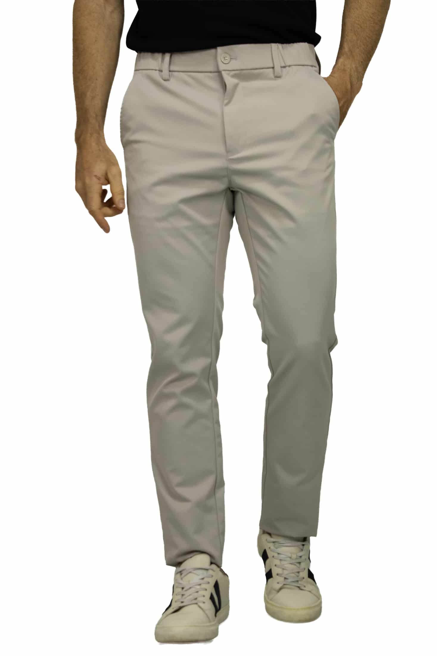 PANTALÓN GRIS CLARO PARA GOLF - miniatura 1