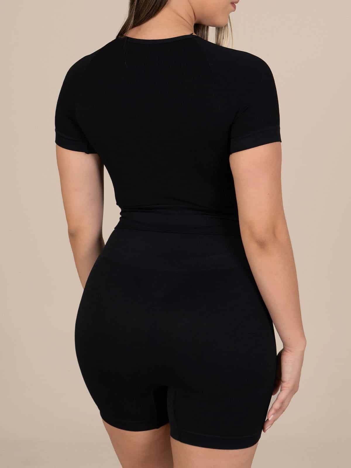 Samantha short set seamless negro - miniatura 5