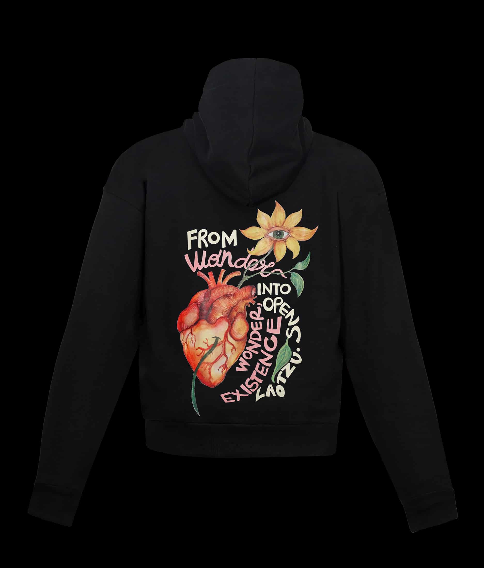 HOODIE WONDER BLACK - miniatura 1