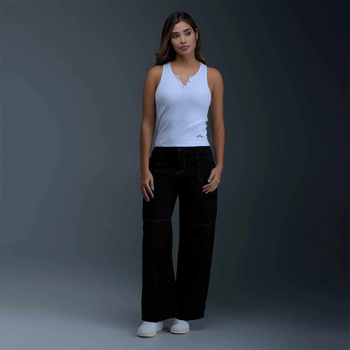 Blusa Blanca Mujer - miniatura 4