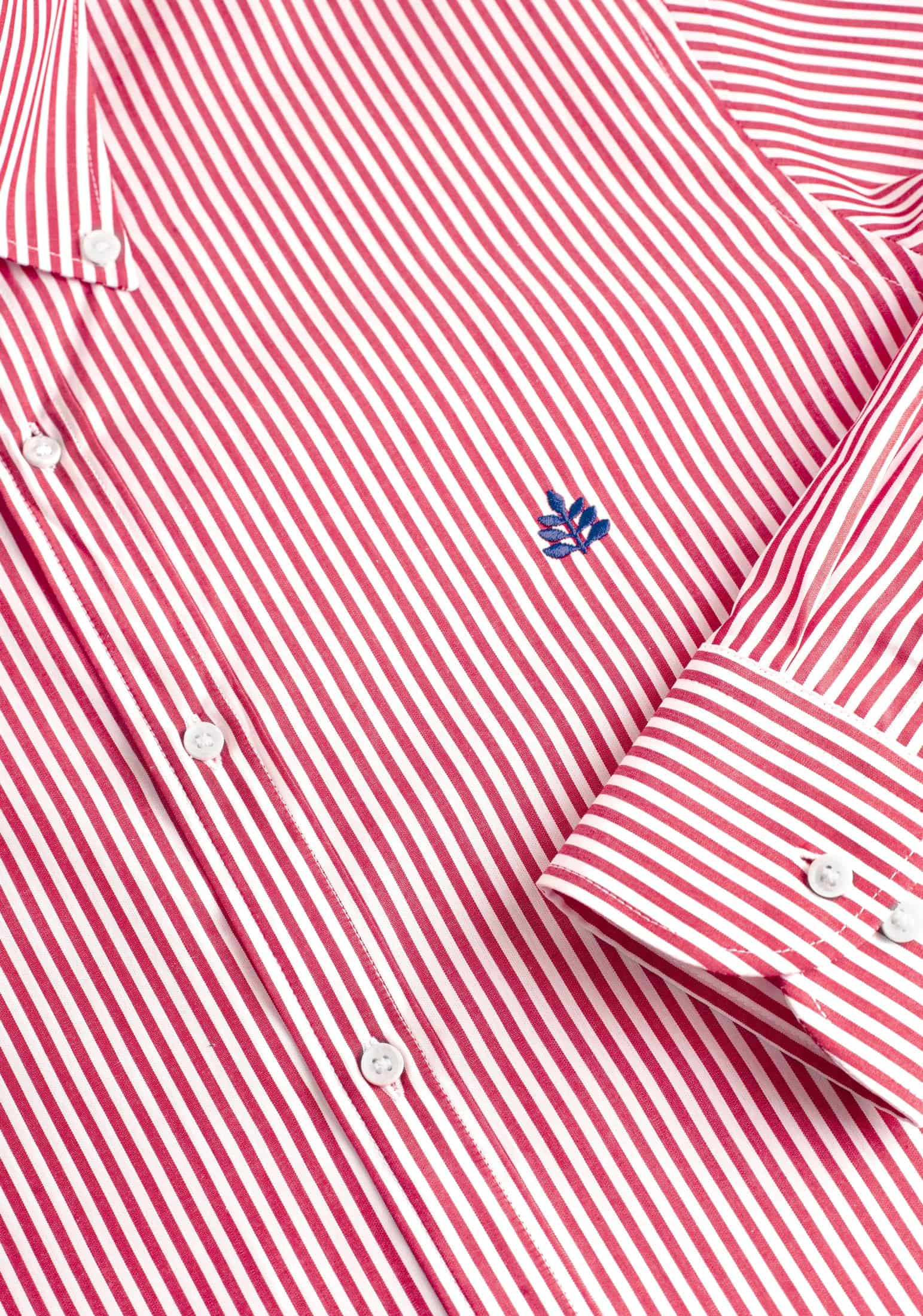 Camisa H CBD Rayas L-Azl Rojo - miniatura 3