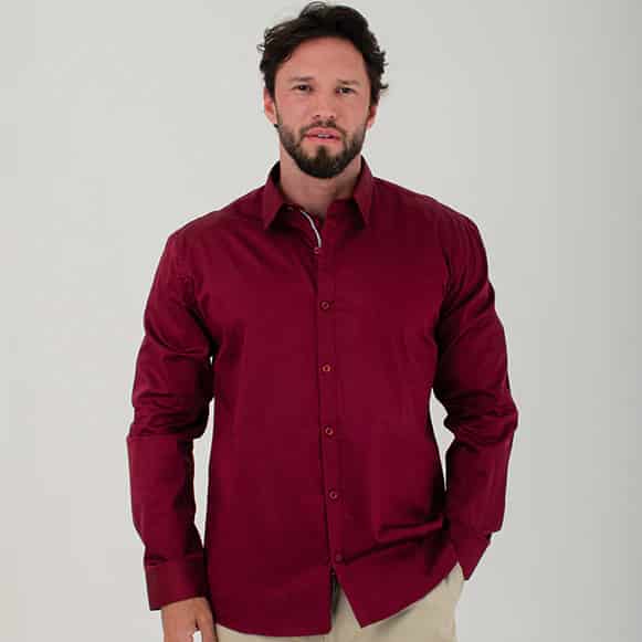 CAMISA ML 100% ALGODON HOMBRE - miniatura 3