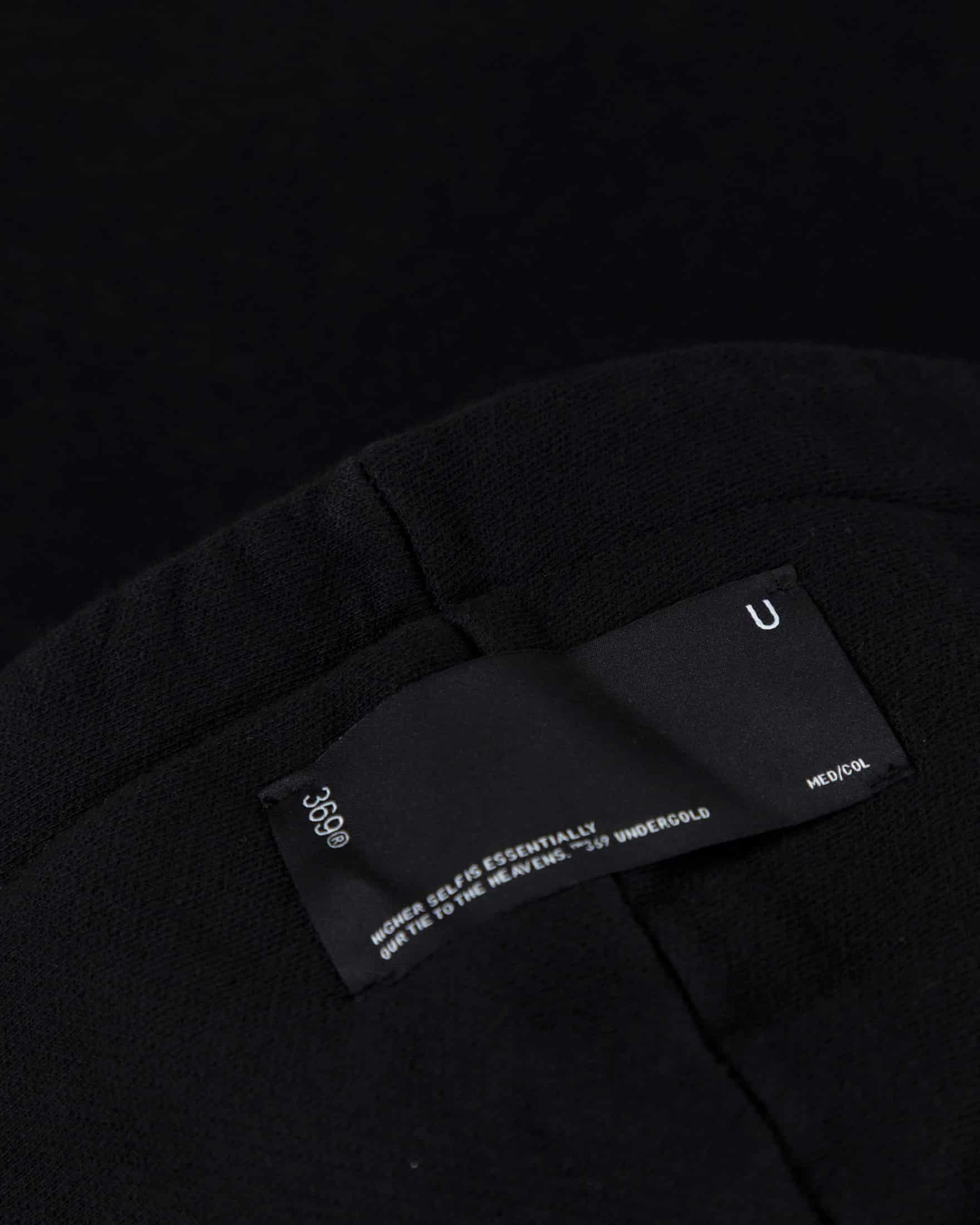 Line Basic Boxy Fit Hoodie Black - miniatura 6