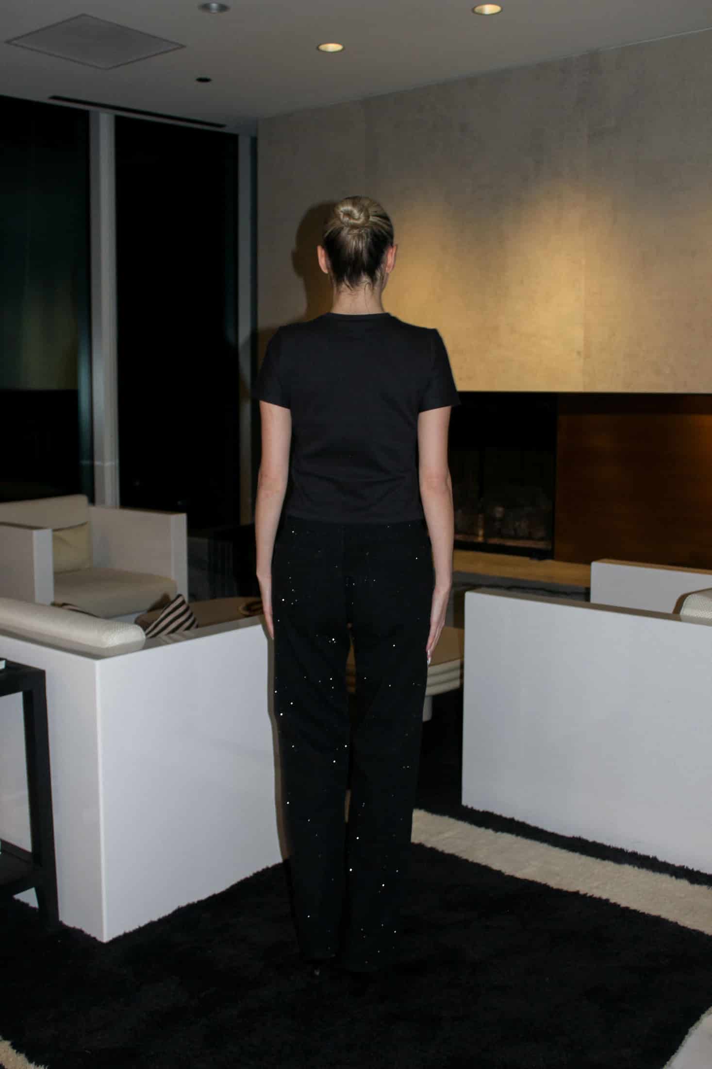 Black Sparkling Jeans - miniatura 5