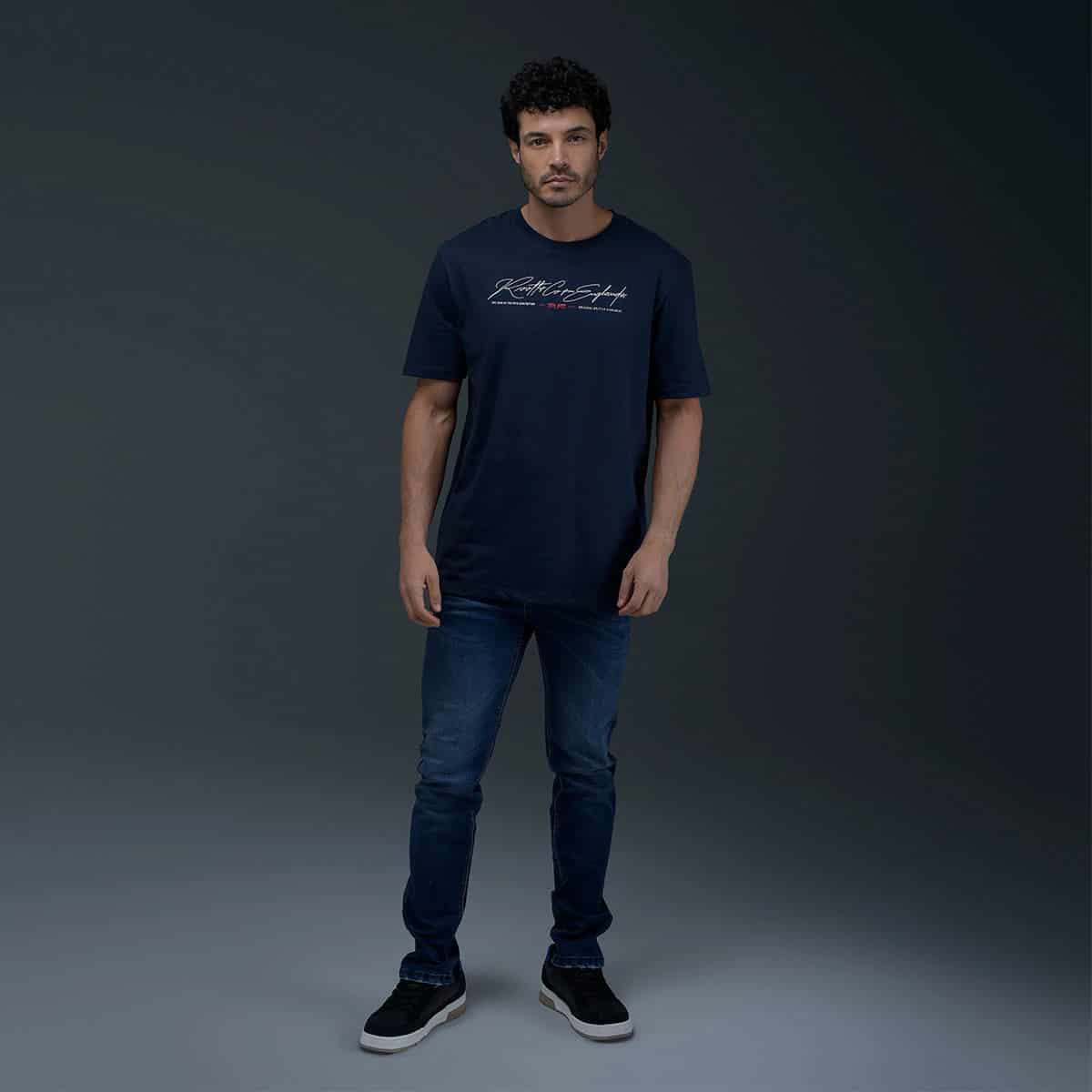 Camiseta Azul - miniatura 4