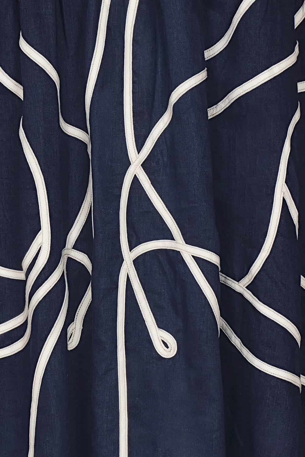 Falda santorini azul navy - miniatura 5