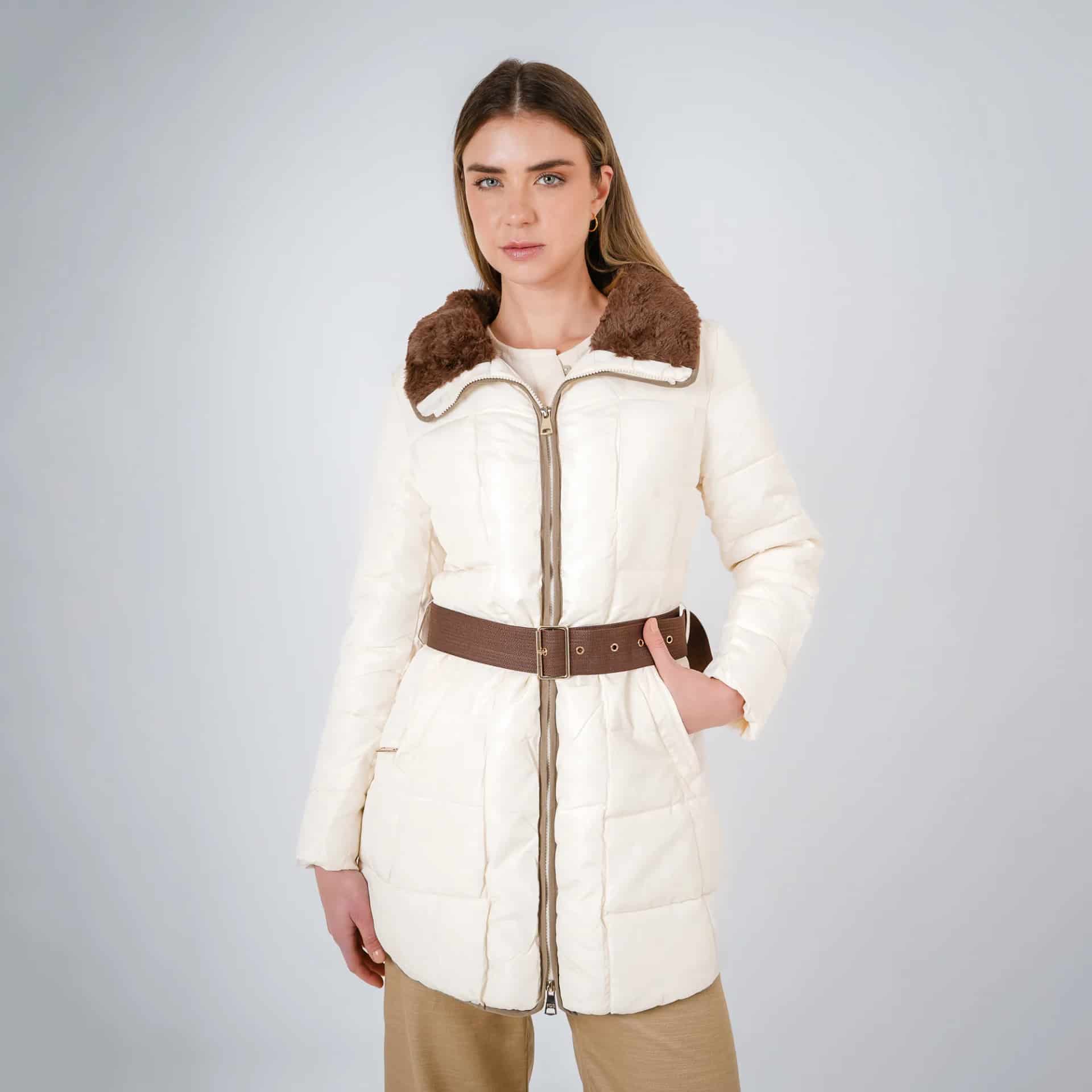 Chaqueta Cuello Tortuga Manga Larga - miniatura 3