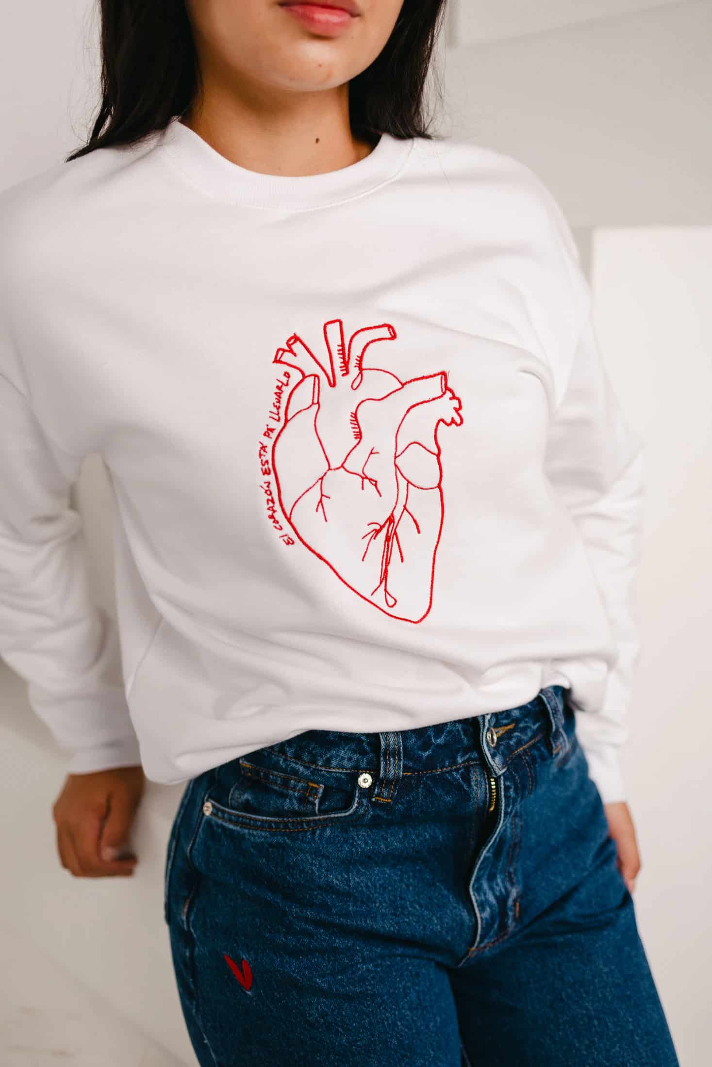 El corazón esta pa' llenarlo Sweatshirt - miniatura 2