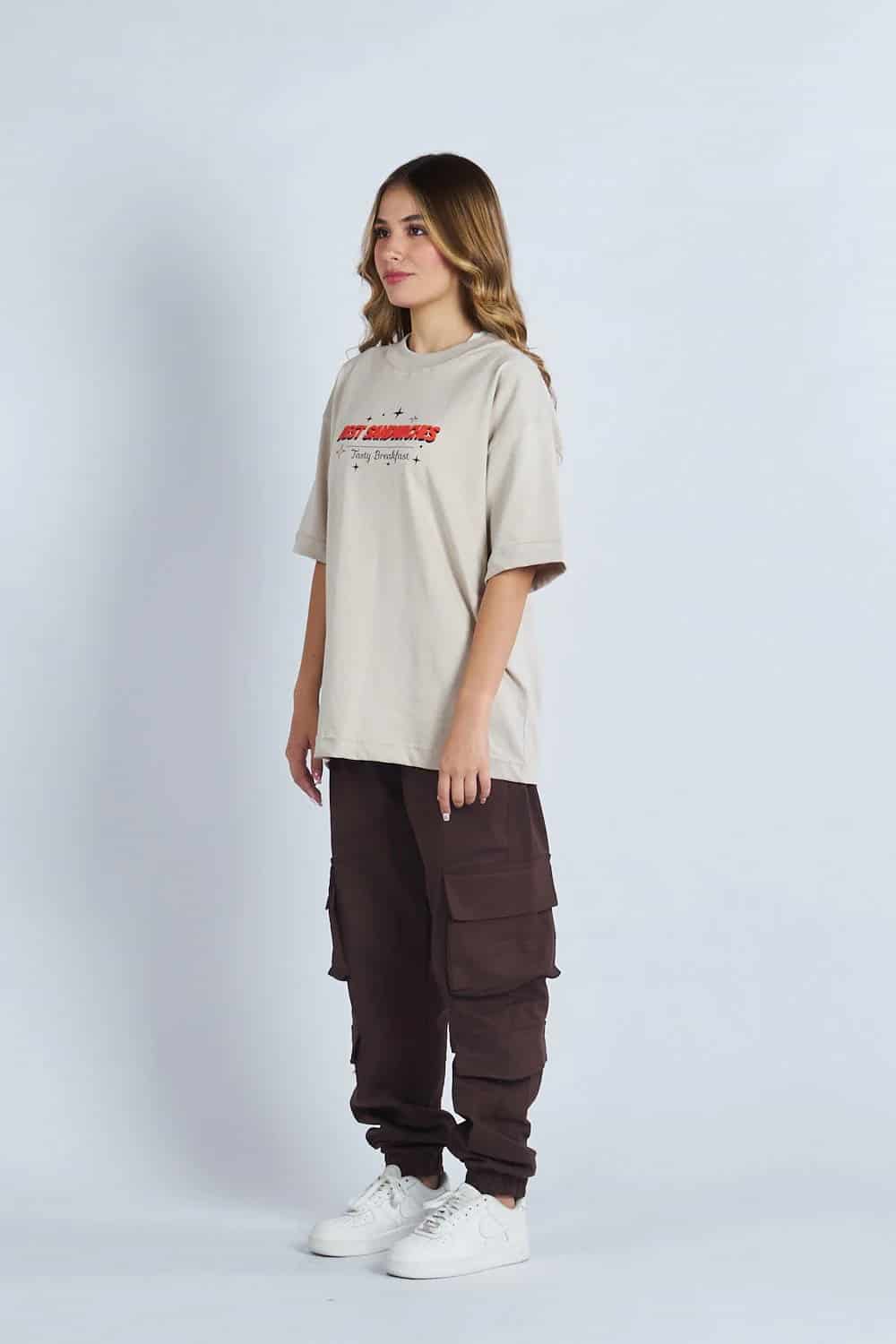 Camiseta oversize Best Sandwiches Marfil| DROP 03 | - miniatura 6