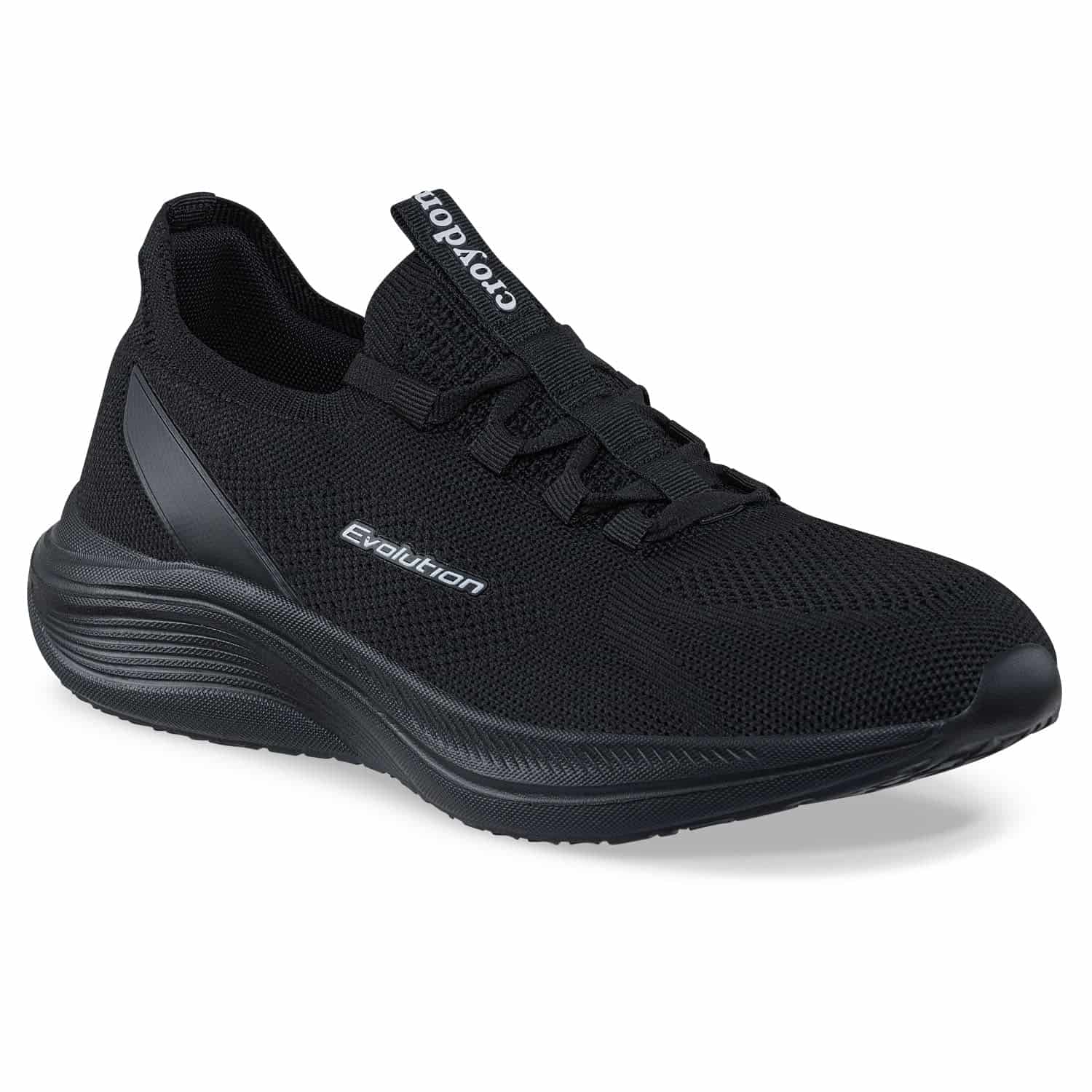 Tenis Para Caminar Vorinux Negro Croydon Para Hombre - miniatura 1