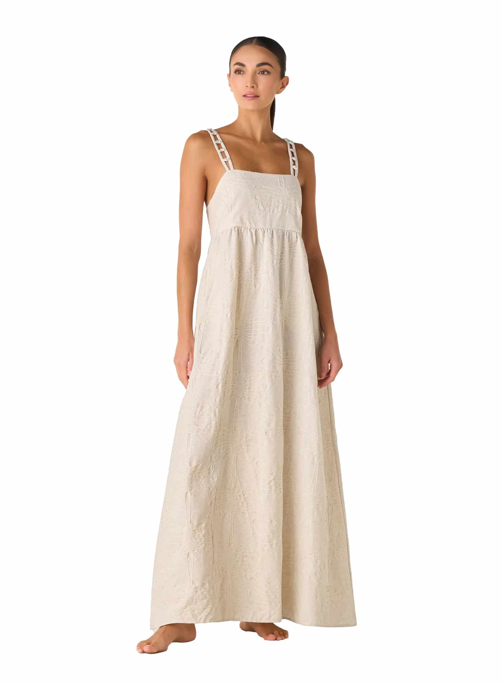 Vestido Selva Praia Sand - miniatura 1