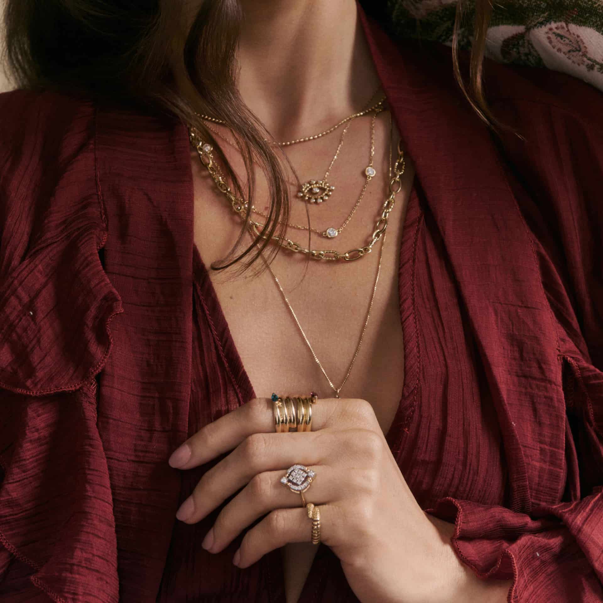 Anillo Twisted Marquise - miniatura 4
