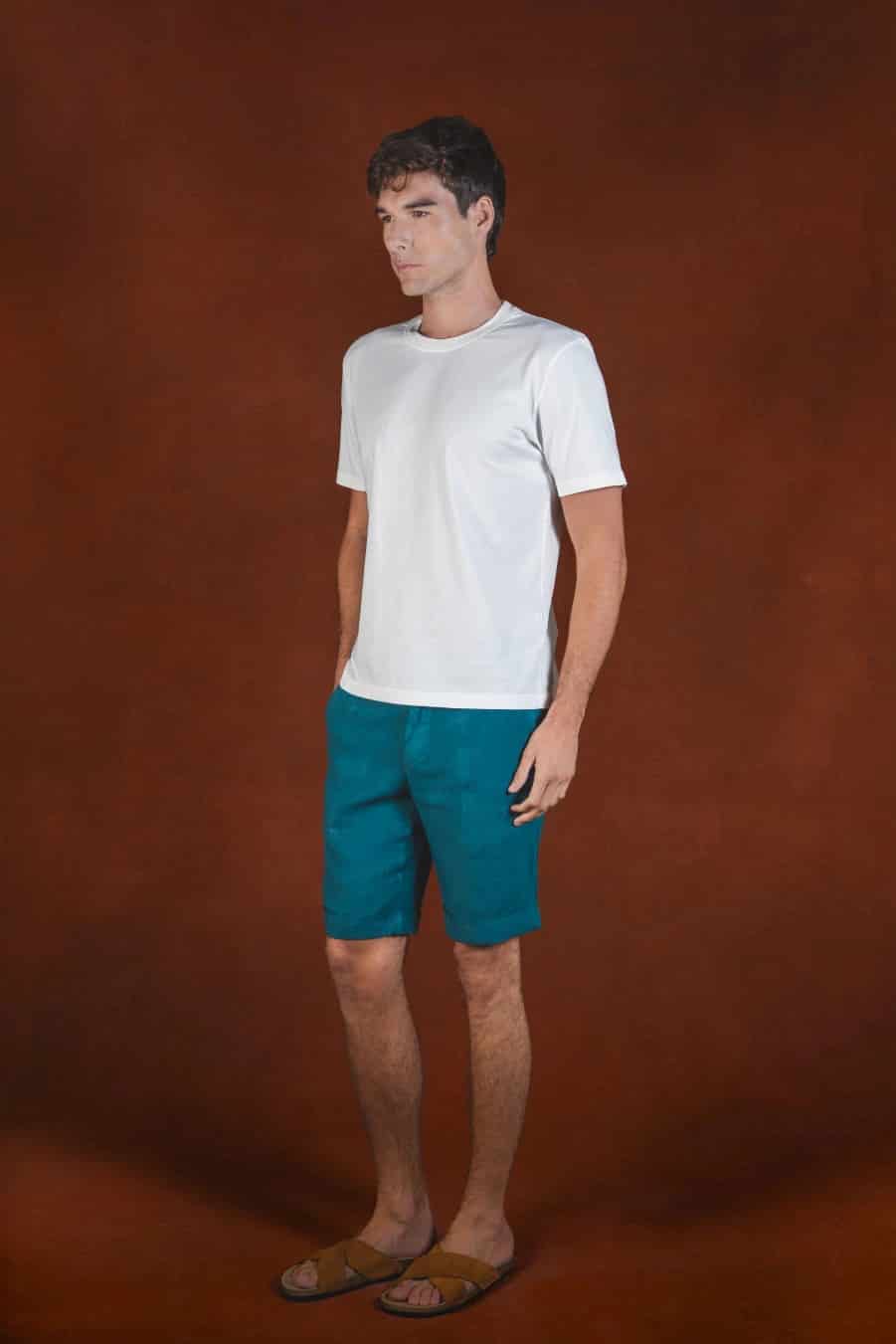 Magnalia cotton t-shirt white - miniatura 1