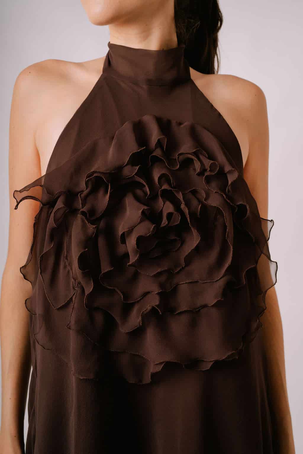 Carolina Chiffon Dress - miniatura 3