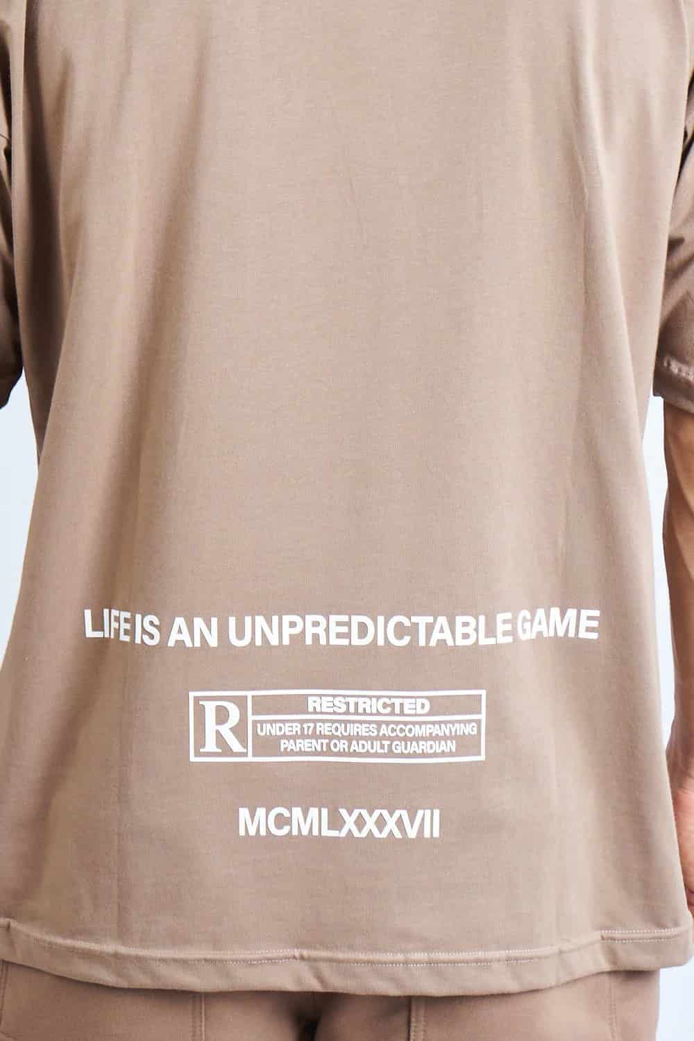 CAMISETA OVERSIZE CAQUI [DROP 0:0] - miniatura 2