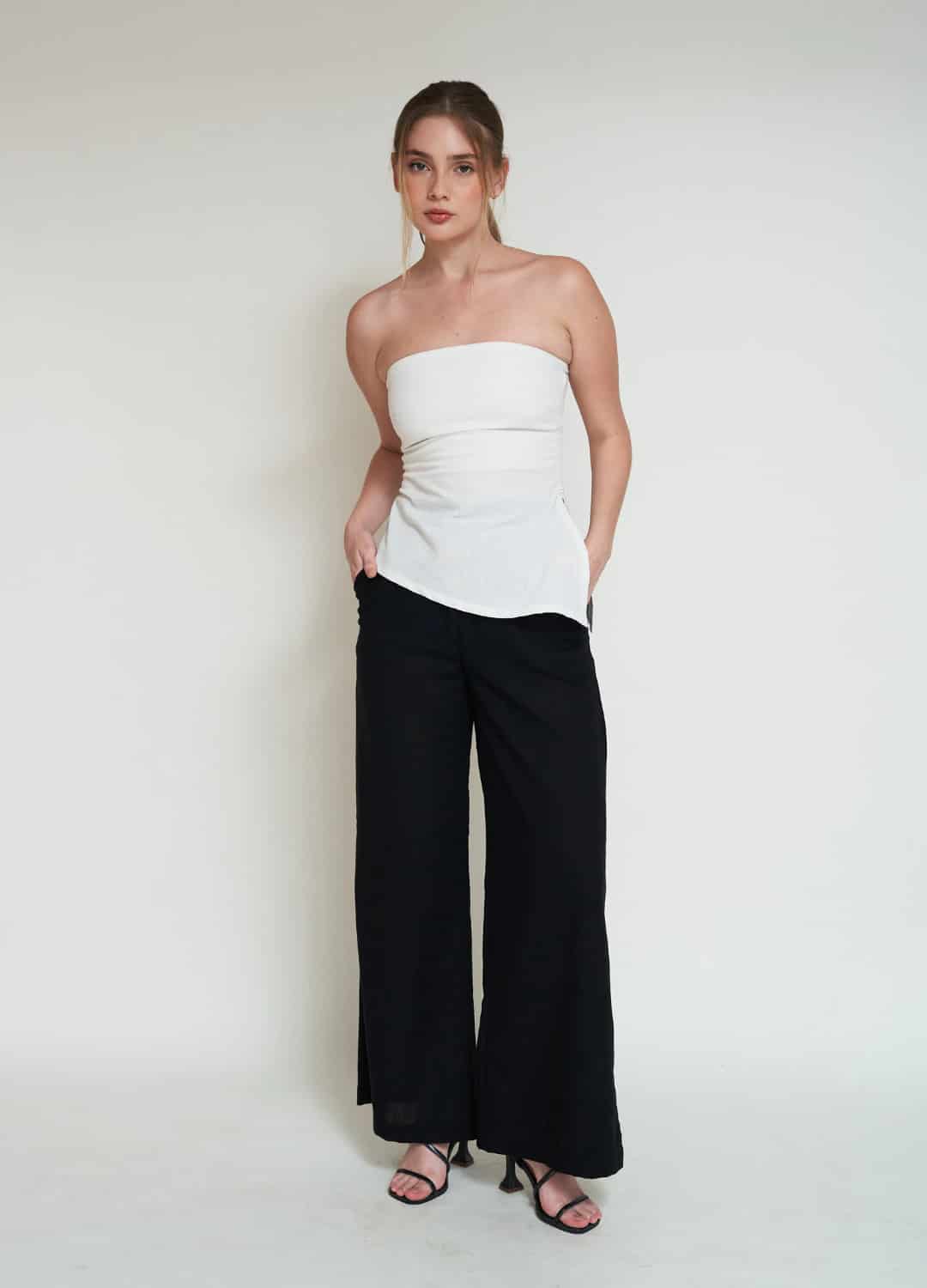 Pantalón Bota Ancha Negro - miniatura 2