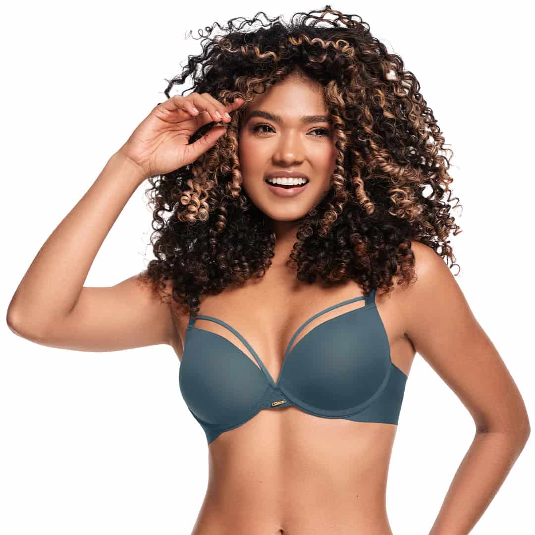 BRASIER SUPER REALCE CON SESGOS EN ESCOTE - miniatura 4
