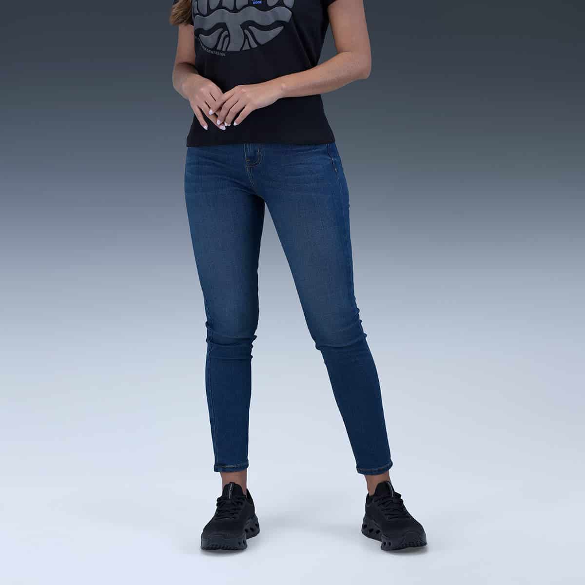 Jeans Azul Skinny Mujer - miniatura 1