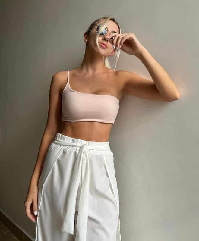 PANTALON ABIERTO BLANCO BASIC - miniatura 2