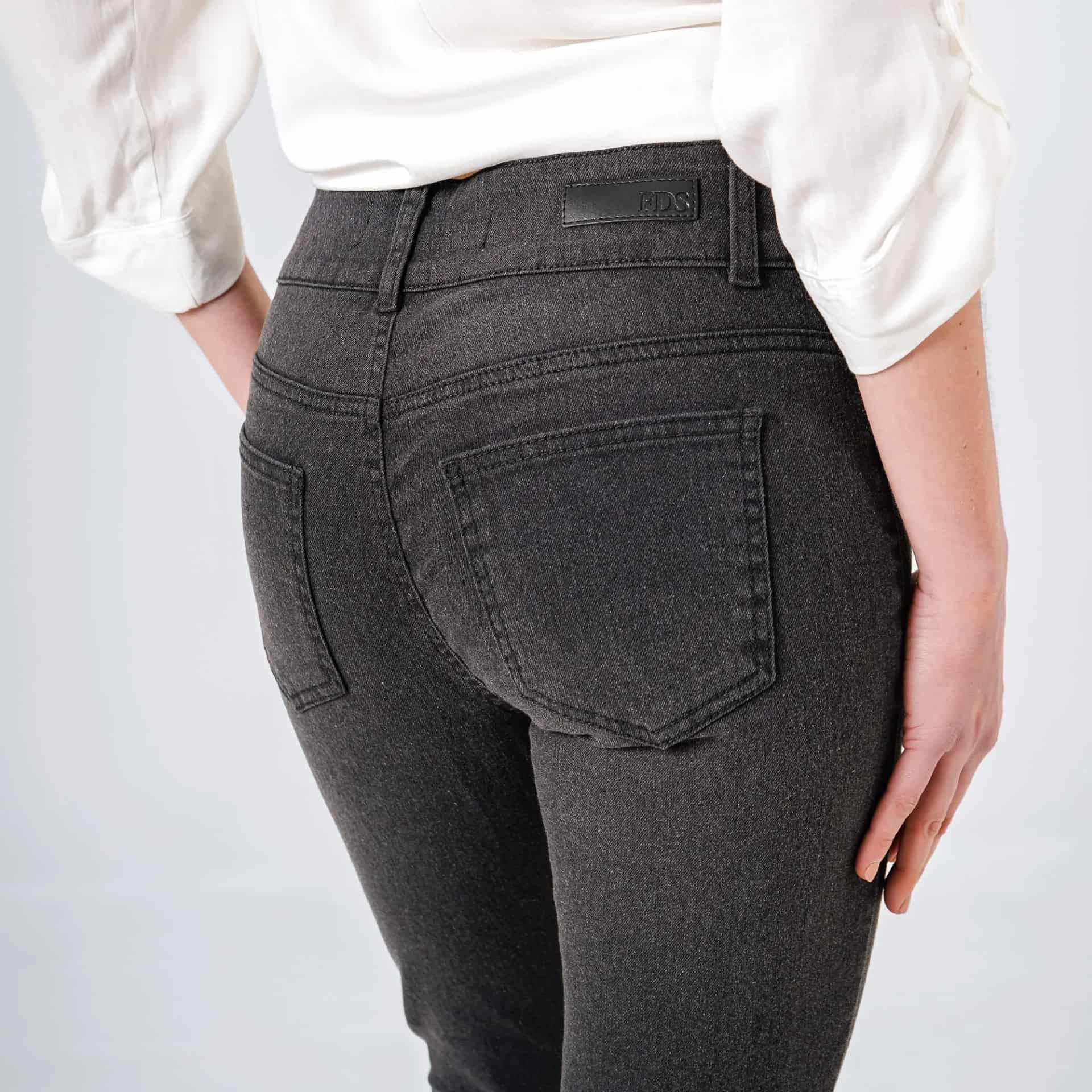 Jean Tiro Medio Bota Skinny - miniatura 3