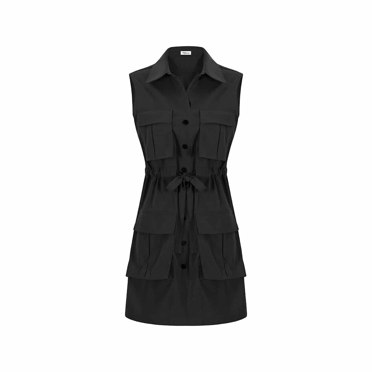 VESTIDO SAHARIANA DRIL - miniatura 2
