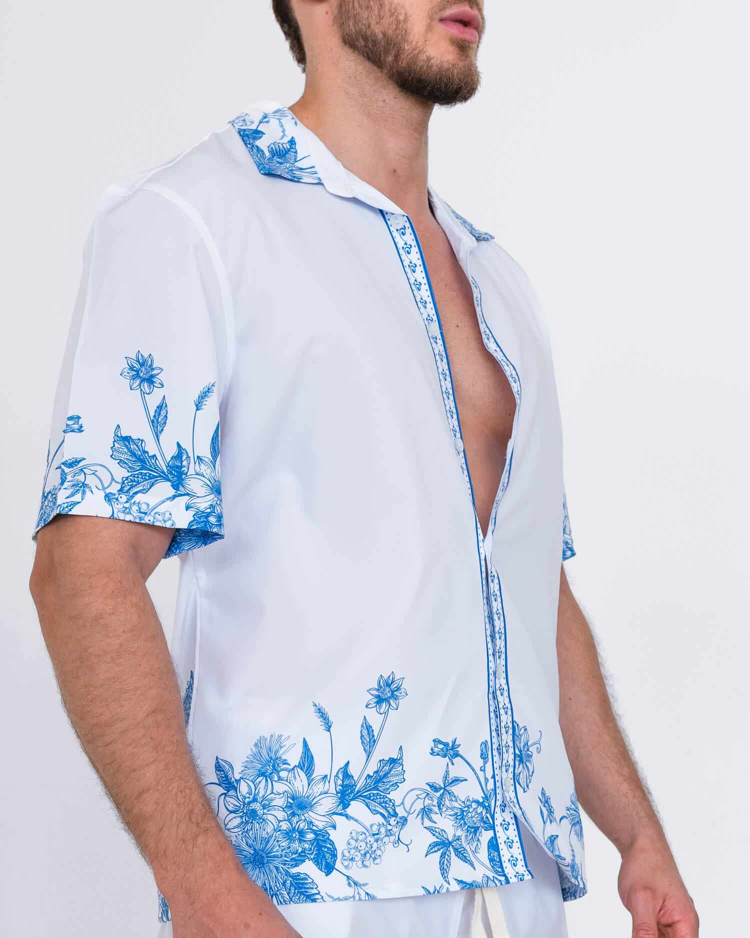 Camisa Seda Grecia - miniatura 2