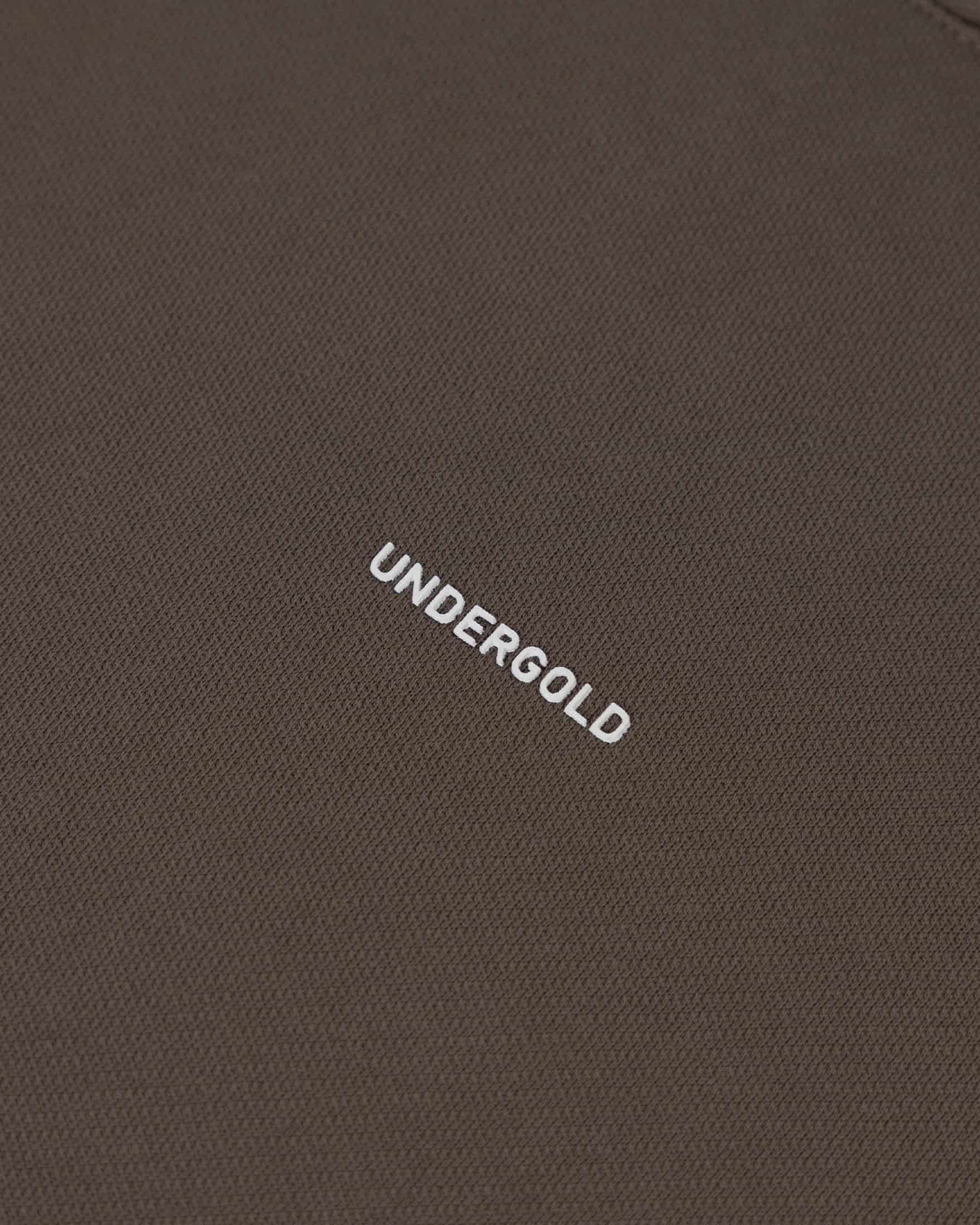 Line Basic Hoodie Brown - miniatura 6