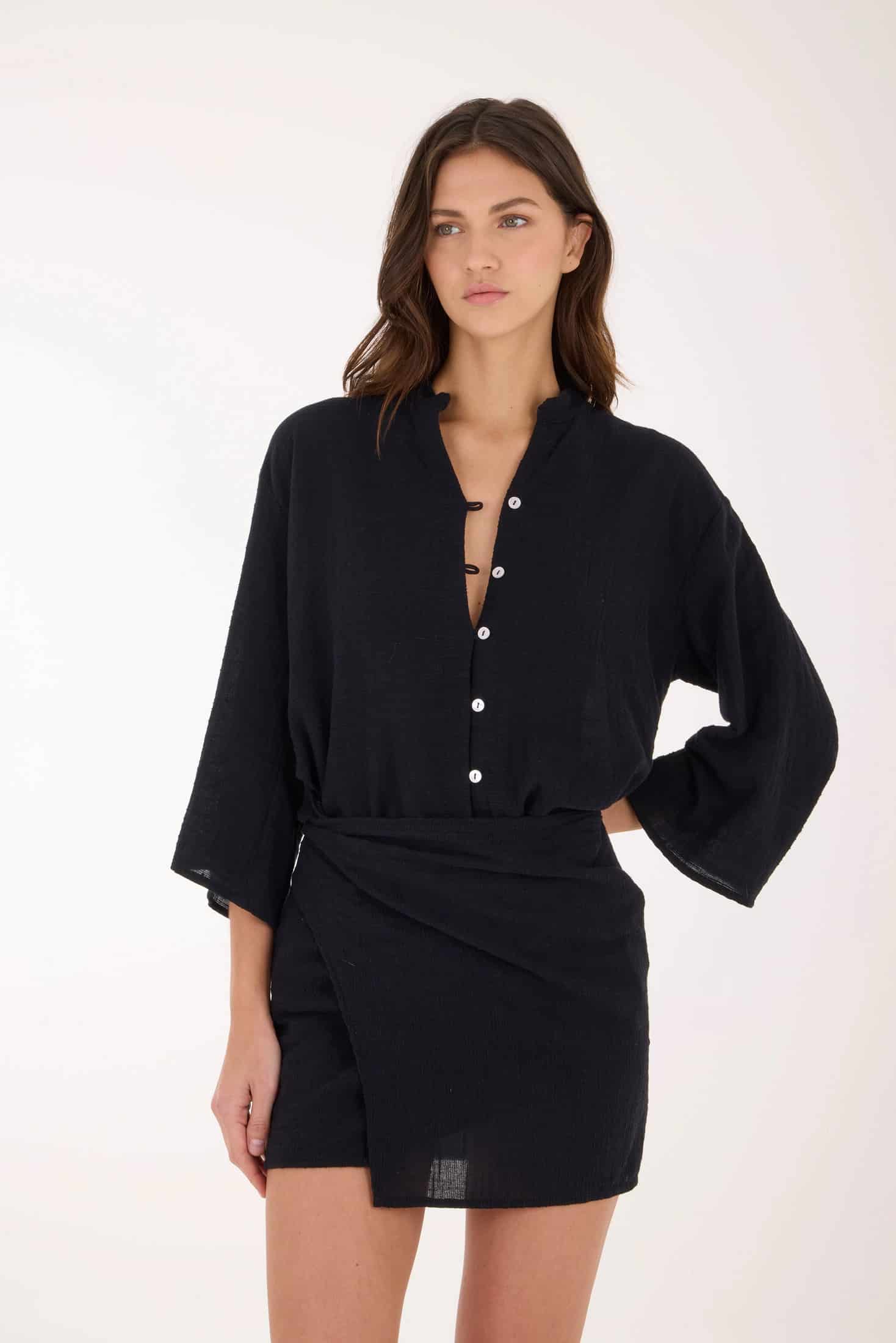 Black Olivia Dress - miniatura 1