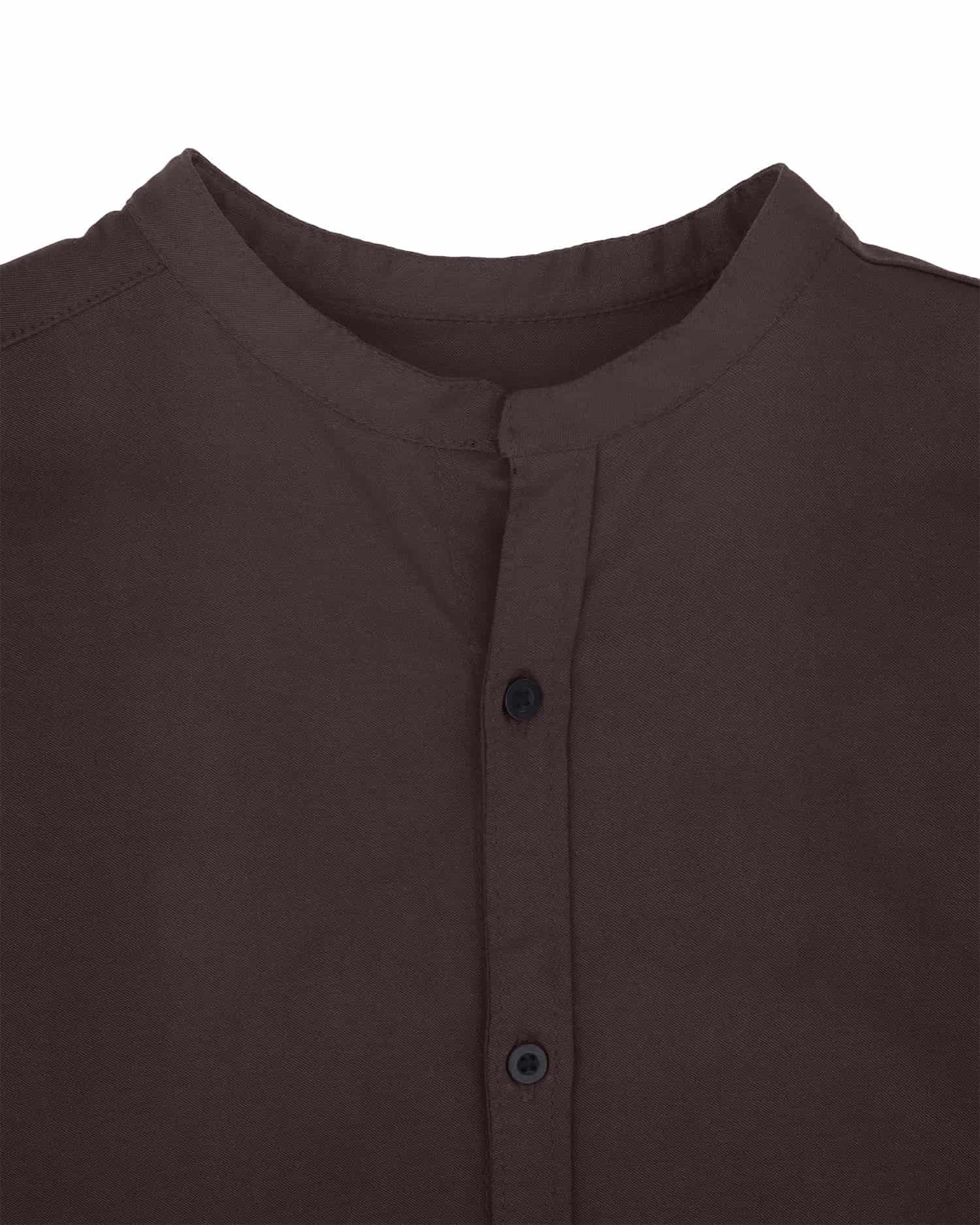 Camisa Oxford Marrón - miniatura 3