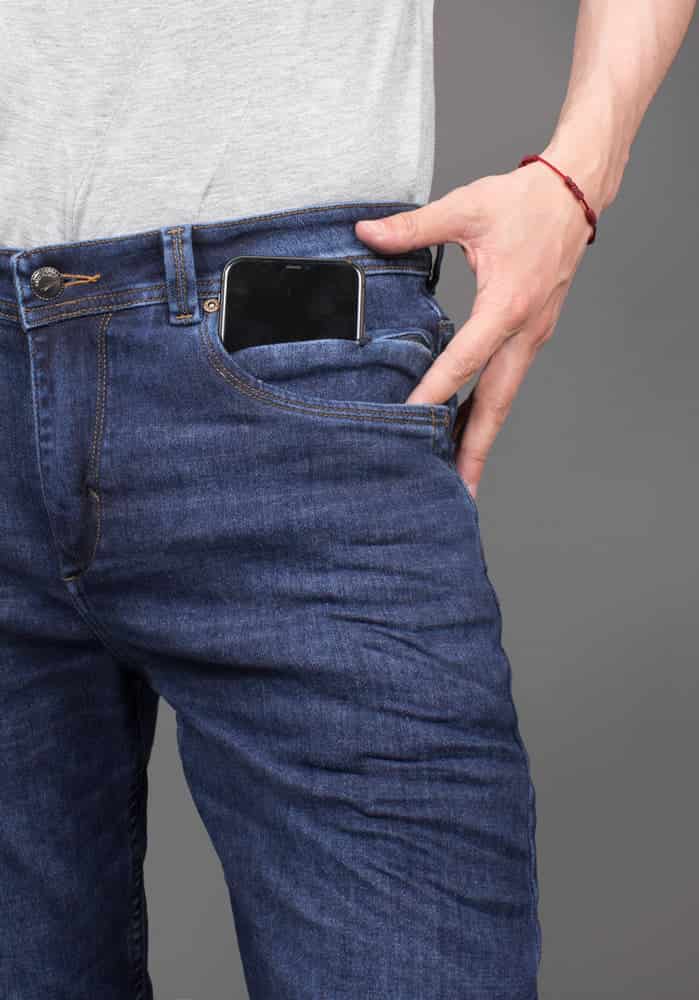Jean para Hombre en Tono Azul Oscuro Marca Thunder - miniatura 2