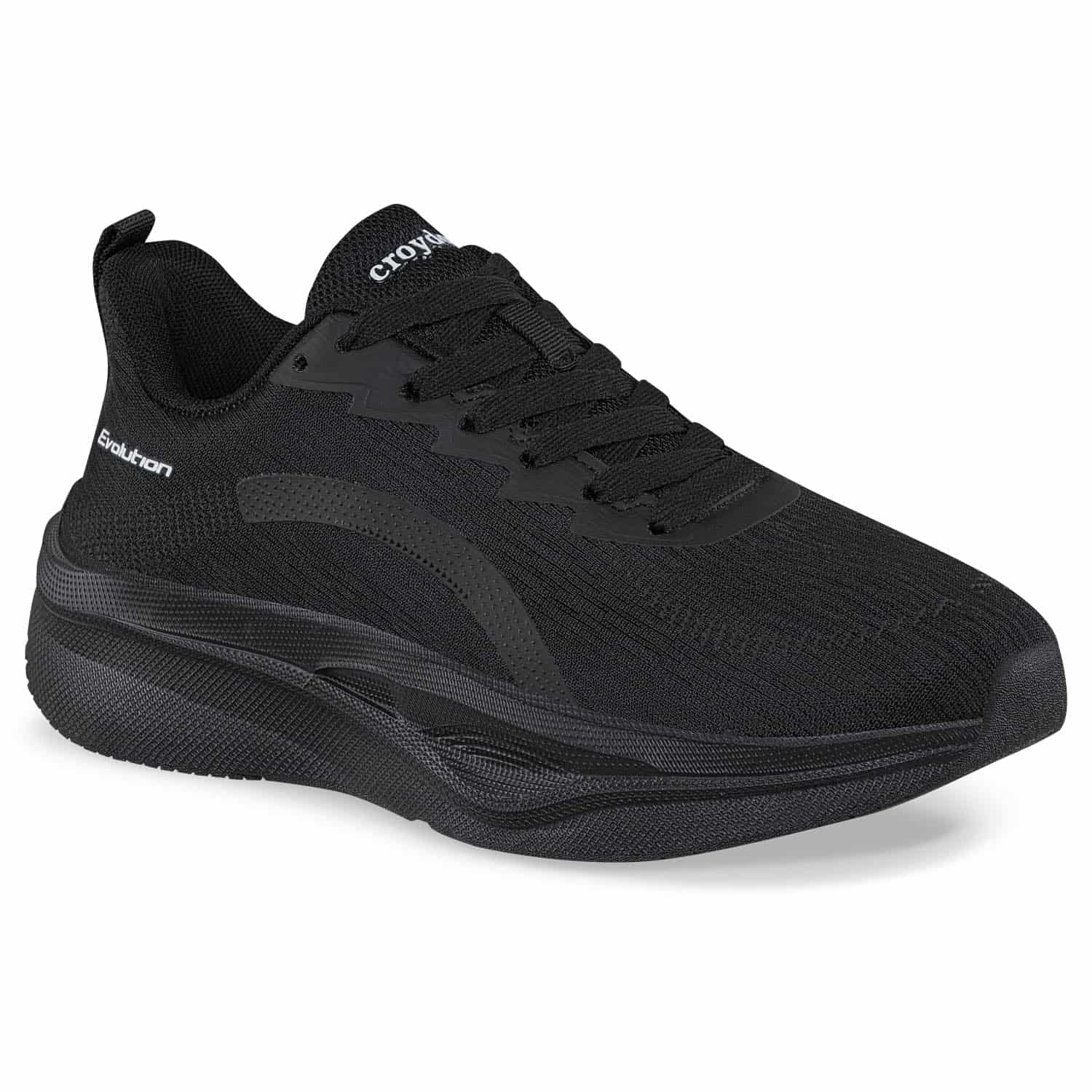 Tenis Running Facod Negro-Negro Croydon Para Mujer - miniatura 1