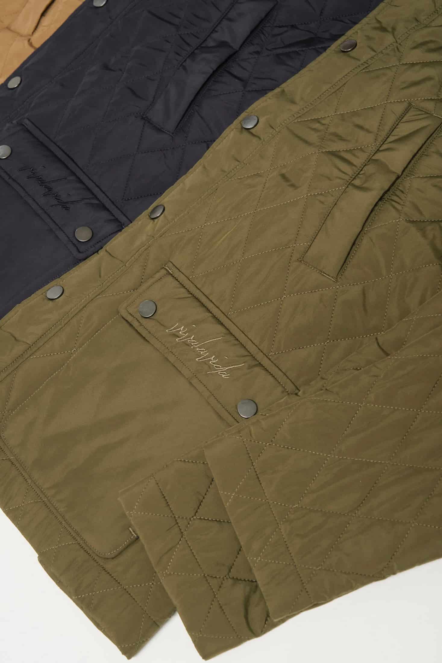 QUILTED JACKET NAVY - miniatura 4
